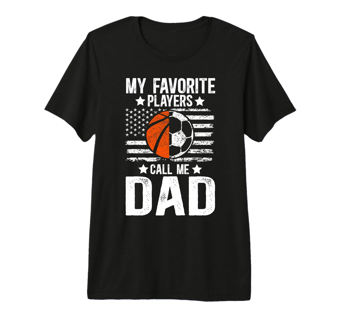 Mens My Favorite Players Call Me Dad T-Shirt - Unique Graphic Unisex - T-Shirt, Sweatshirt, Hoodie