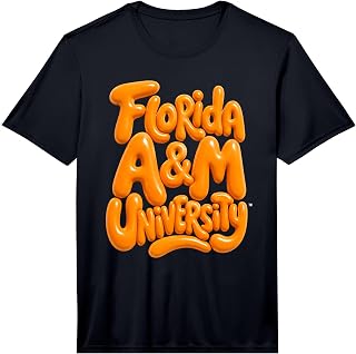 Florida A&M University FAMU Retro Bubble Letters Performance T-Shirt Unisex T-shirt, Sweatshirt, Hoodie, Long Sleeve Tee - T-Shirt, Sweatshirt, Hoodie