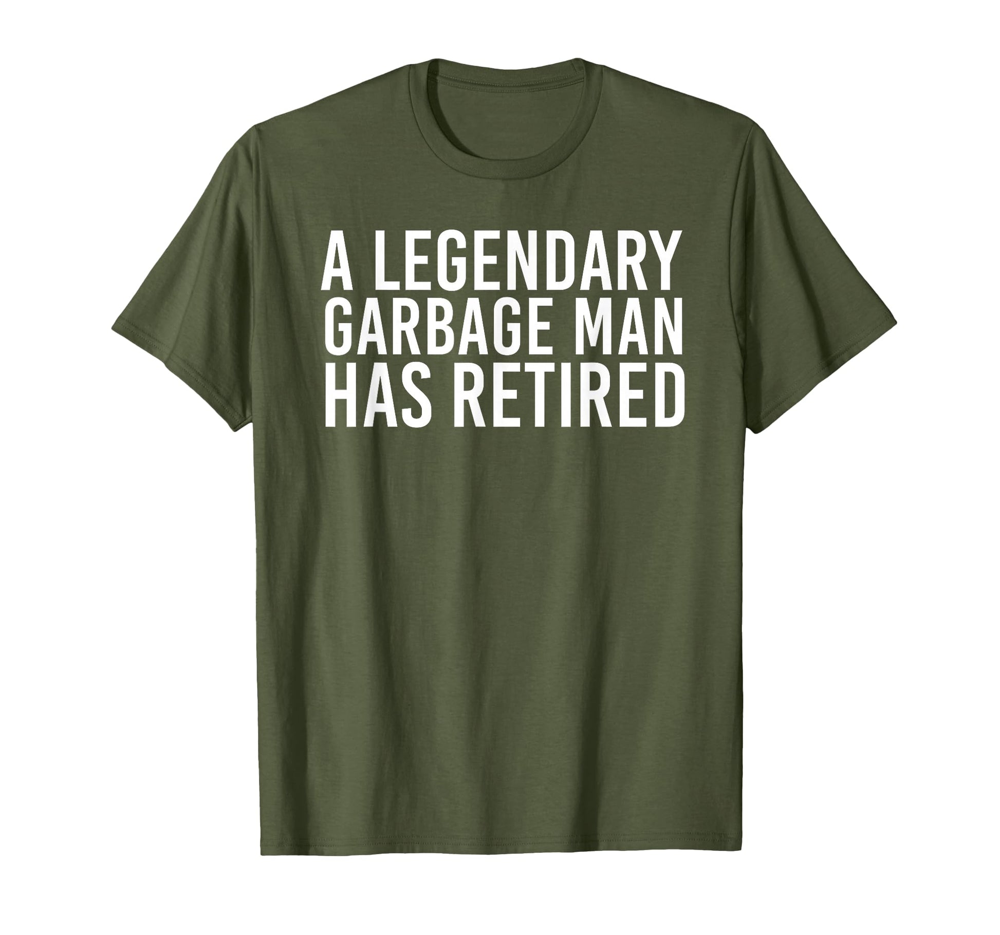 Legendary Garbage Retired Funny T-Shirt - Unique Graphic for Adults - T-Shirt, Sweatshirt, Hoodie