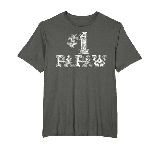 1 Papaw Number One Fathers Day Gift T-Shirt - Graphic Print Unisex - T-Shirt, Sweatshirt, Hoodie