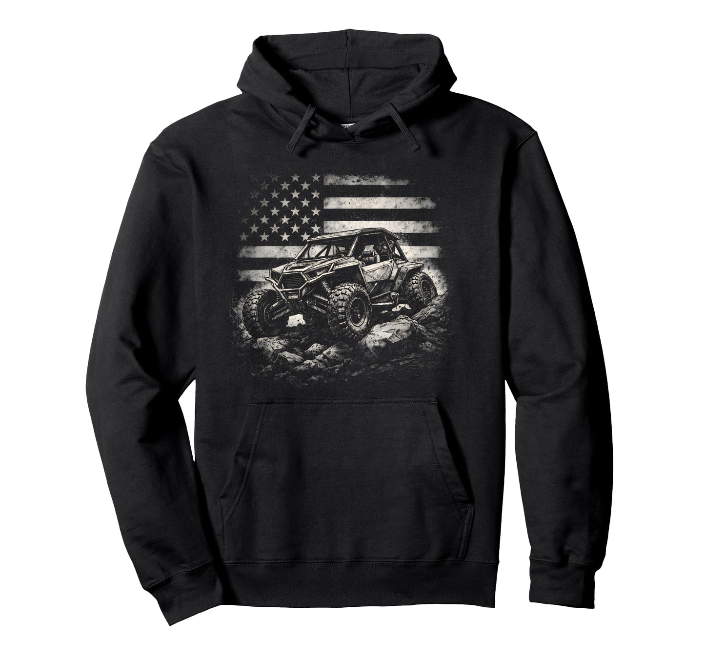 Patriotic Utv Sxs Side Side Usa American Hoodie - Streetwear Style Unisex - T-Shirt, Sweatshirt, Hoodie