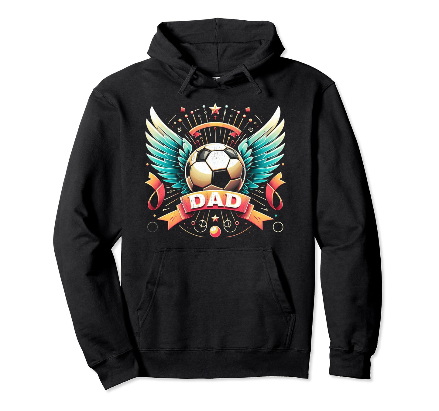 Soccer Dad Family Matching Dad Hoodie - Minimalist Print for Adults - T-Shirt, Sweatshirt, Hoodie