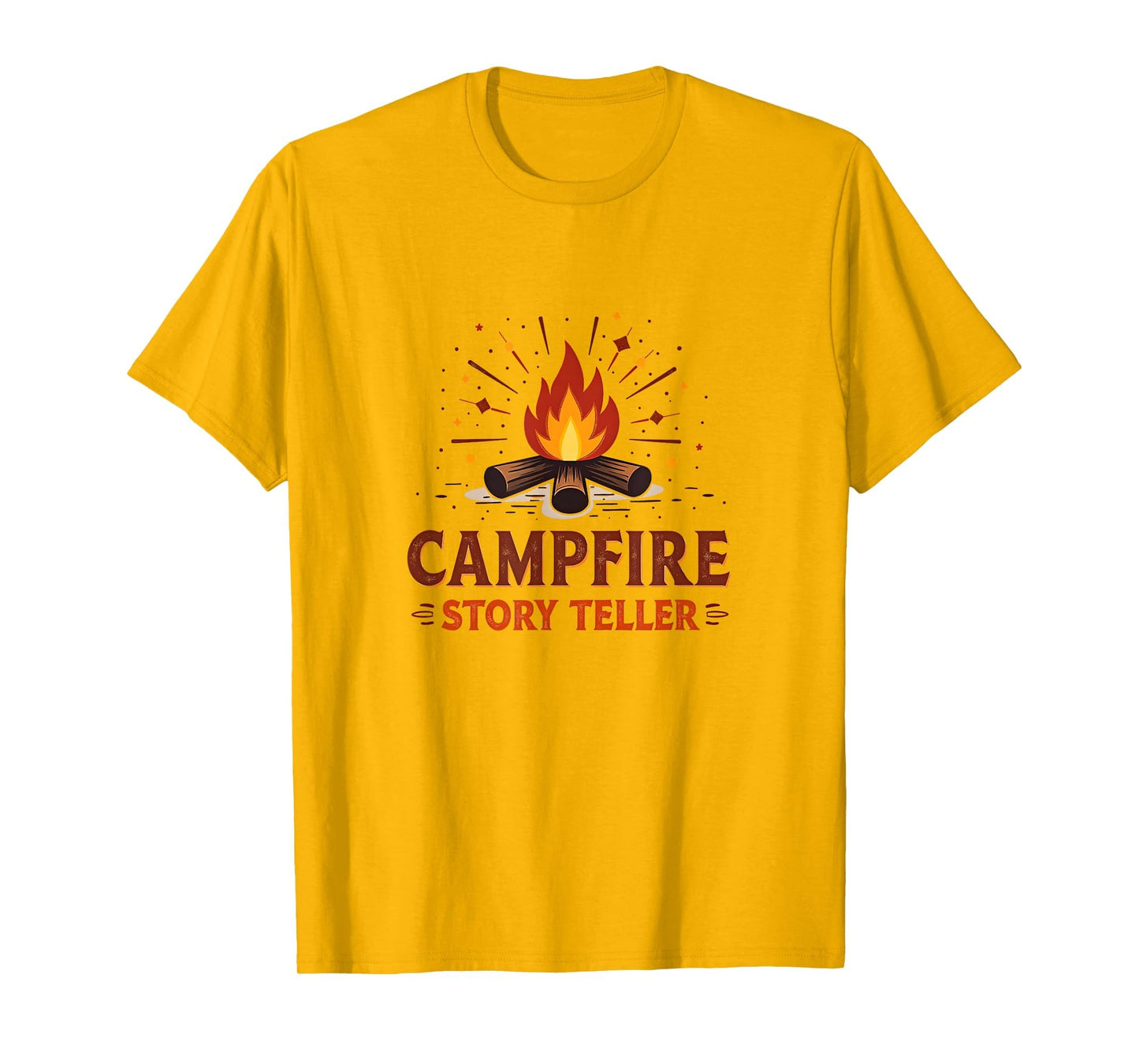 Campfire Story Teller Dad Adventure T-Shirt - Aesthetic Graphic Men Women - T-Shirt, Sweatshirt, Hoodie
