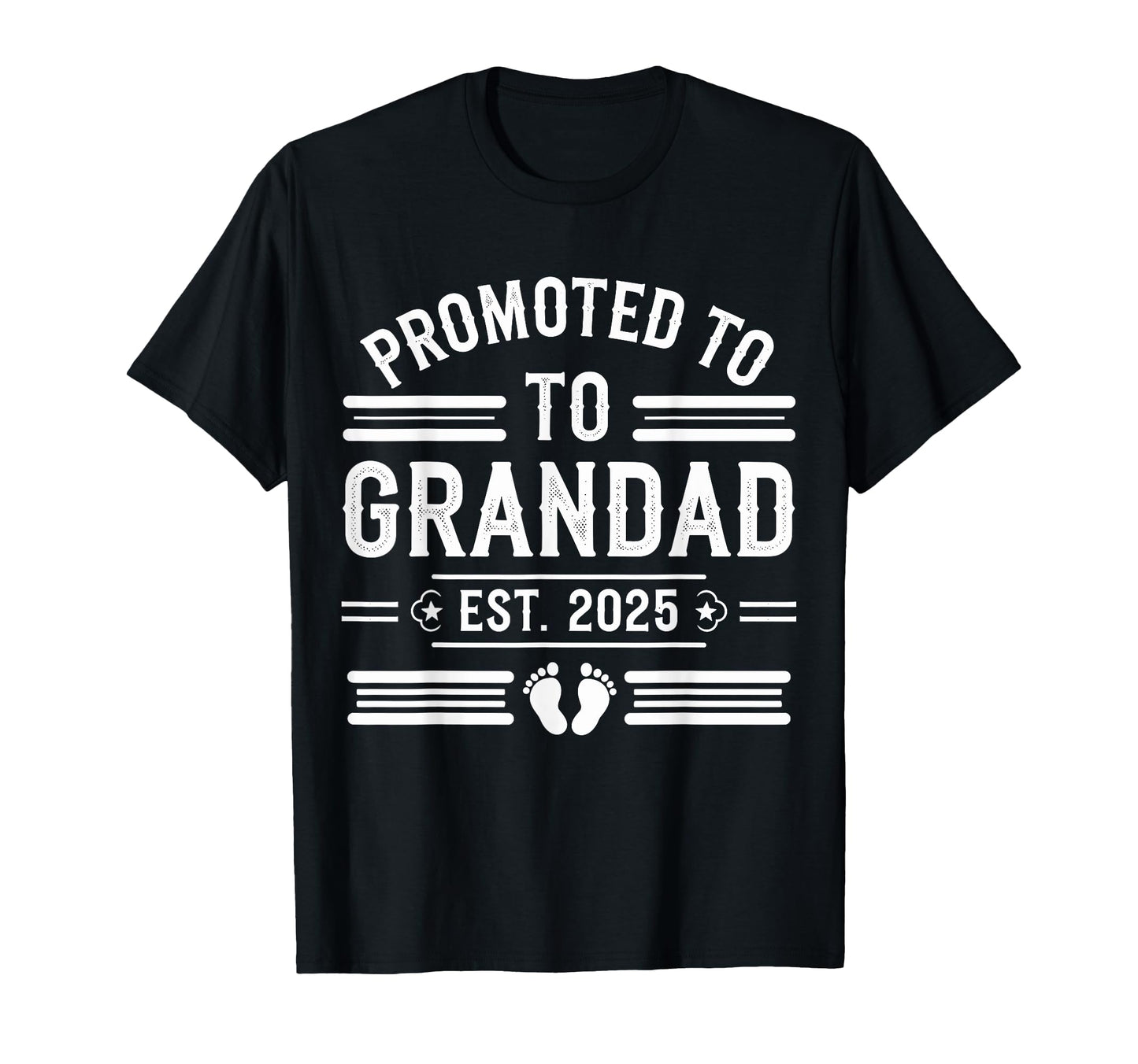 New Grandpa Logo Promoted To Grandpa T-Shirt - Custom Art Print Unisex - T-Shirt, Sweatshirt, Hoodie
