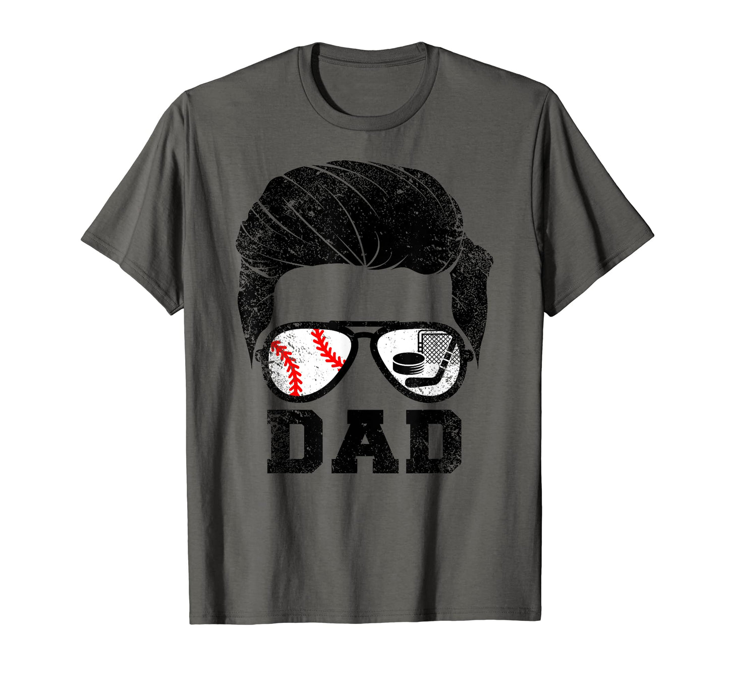 Mens Baseball Softball Dad Funny Baseball T-Shirt - Graphic Print Unisex - T-Shirt, Sweatshirt, Hoodie