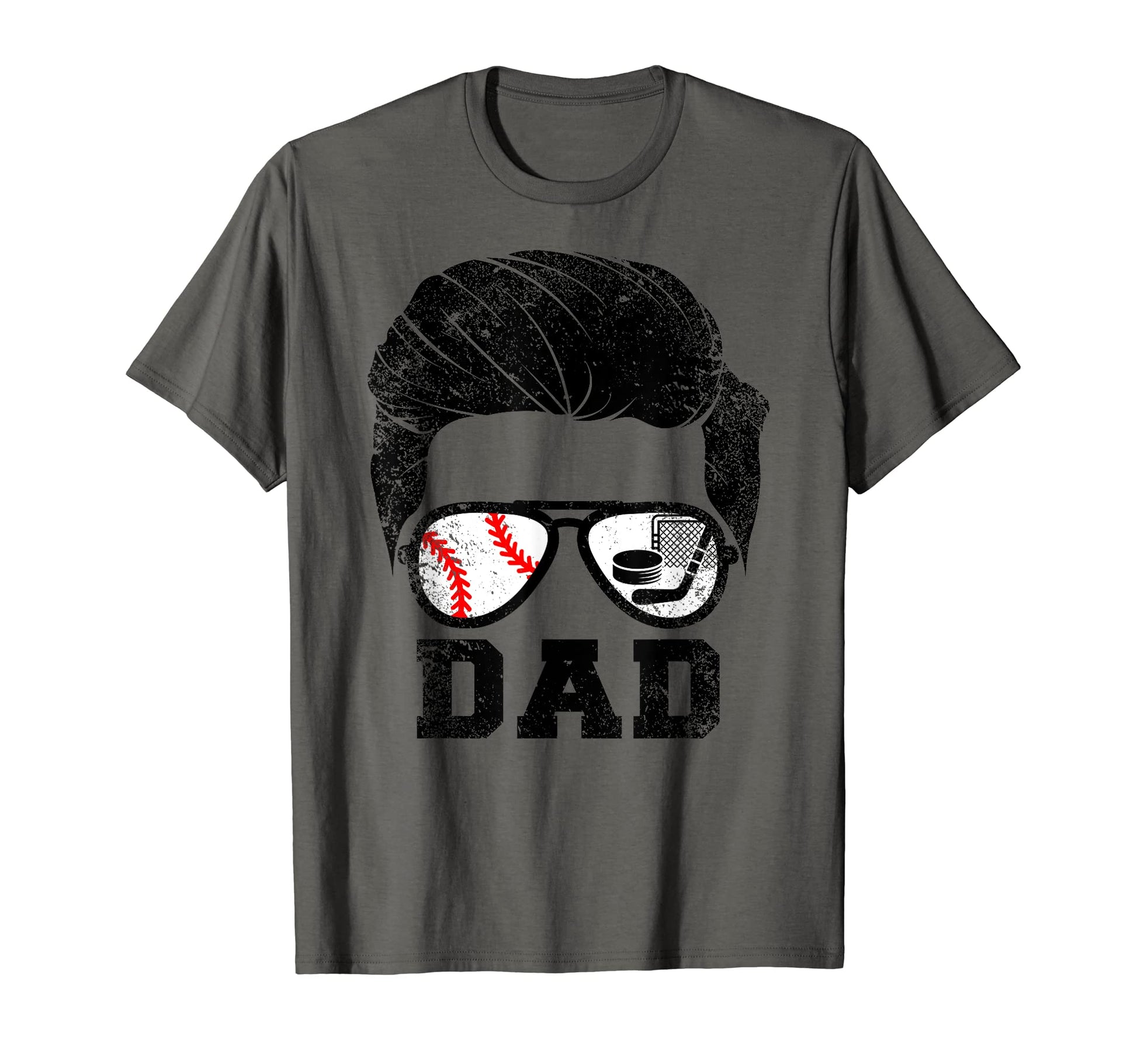 Mens Baseball Softball Dad Funny Baseball T-Shirt - Graphic Print Unisex - T-Shirt, Sweatshirt, Hoodie