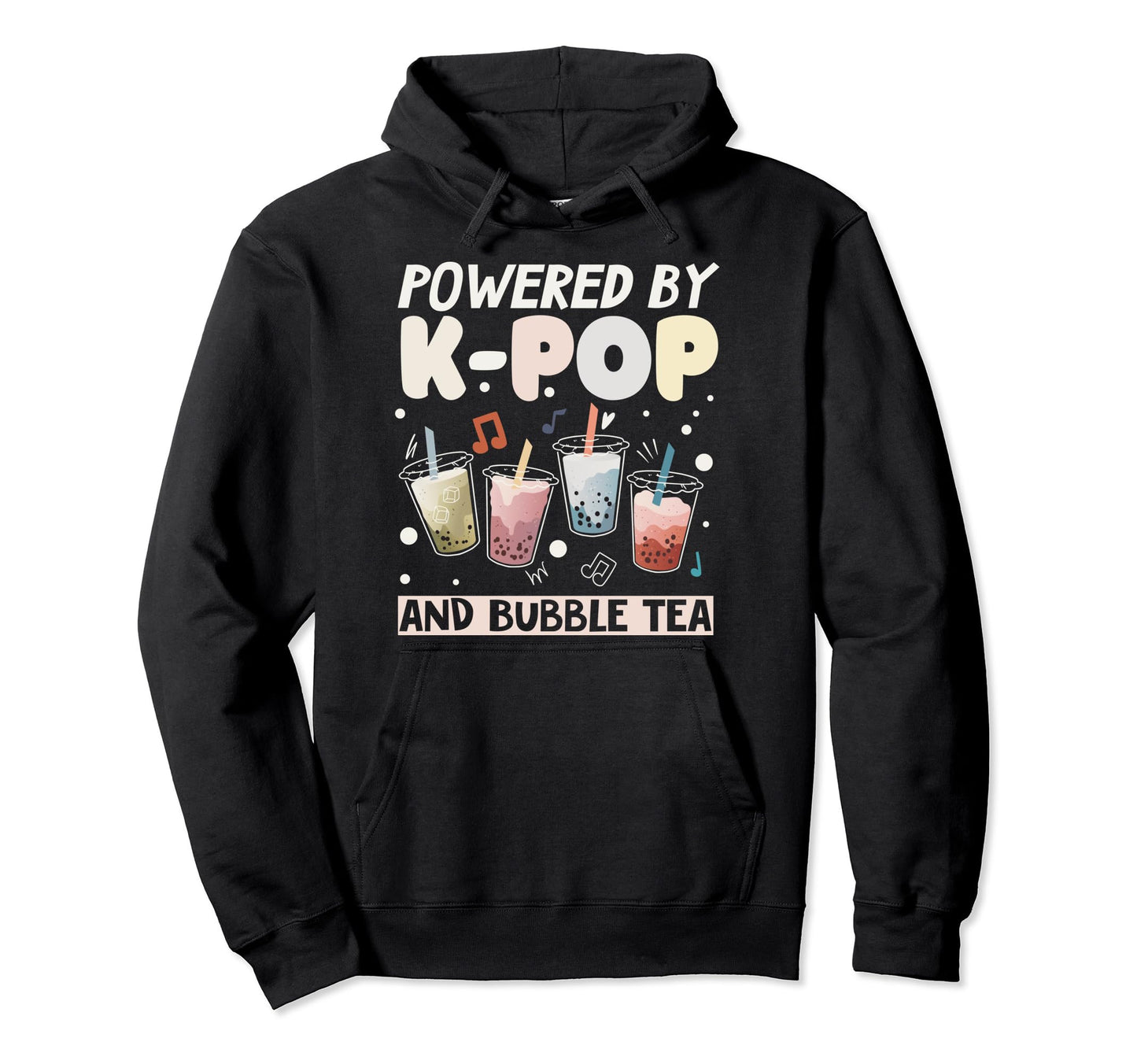Bubble Tea Boba Milk K Pop Stans Hoodie - Casual Everyday Wear Unisex - T-Shirt, Sweatshirt, Hoodie