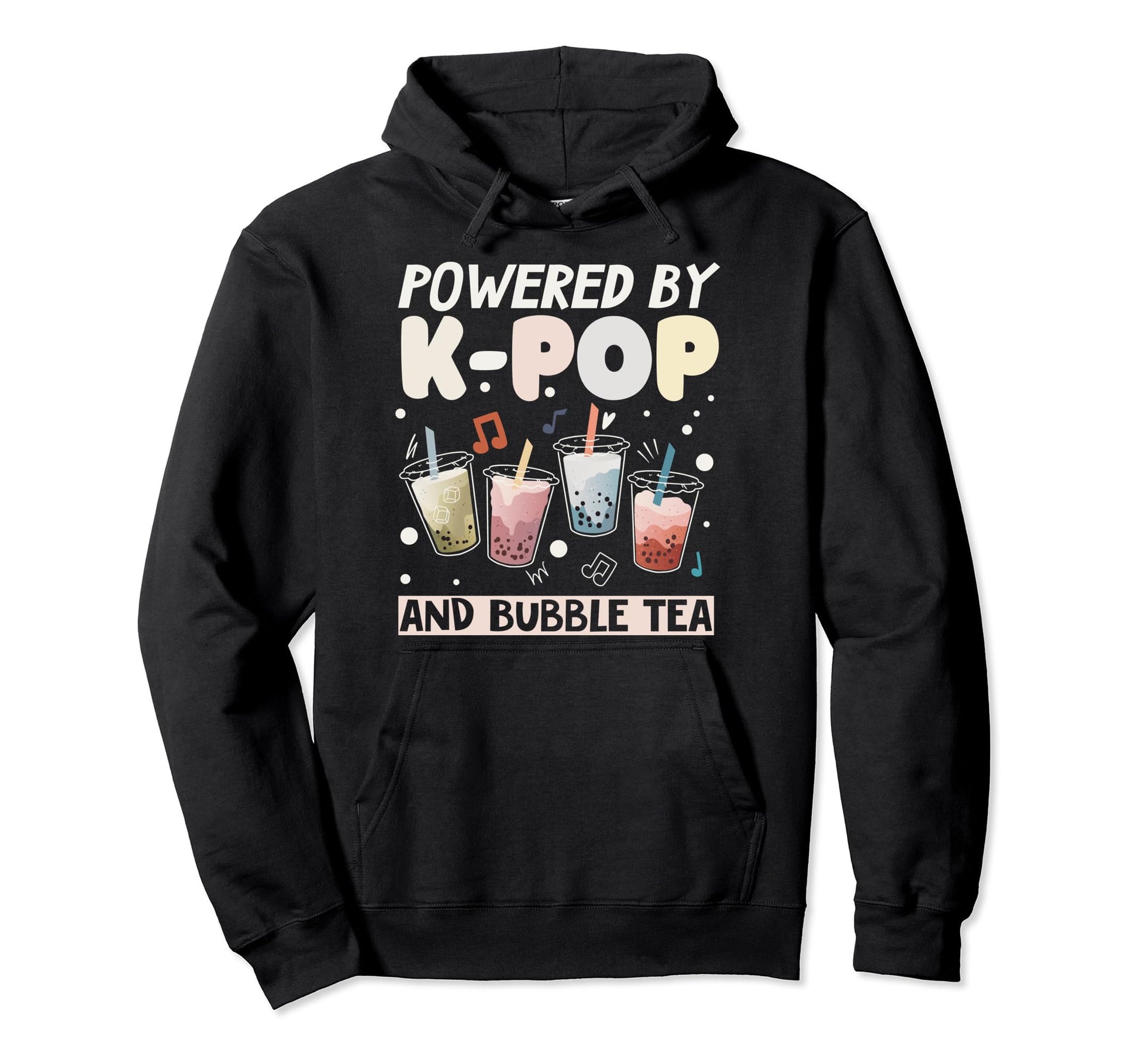 Bubble Tea Boba Milk K Pop Stans Hoodie - Casual Everyday Wear Unisex - T-Shirt, Sweatshirt, Hoodie
