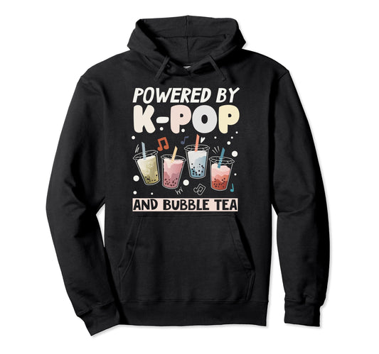 Bubble Tea Boba Milk K Pop Stans Hoodie - Casual Everyday Wear Unisex - T-Shirt, Sweatshirt, Hoodie