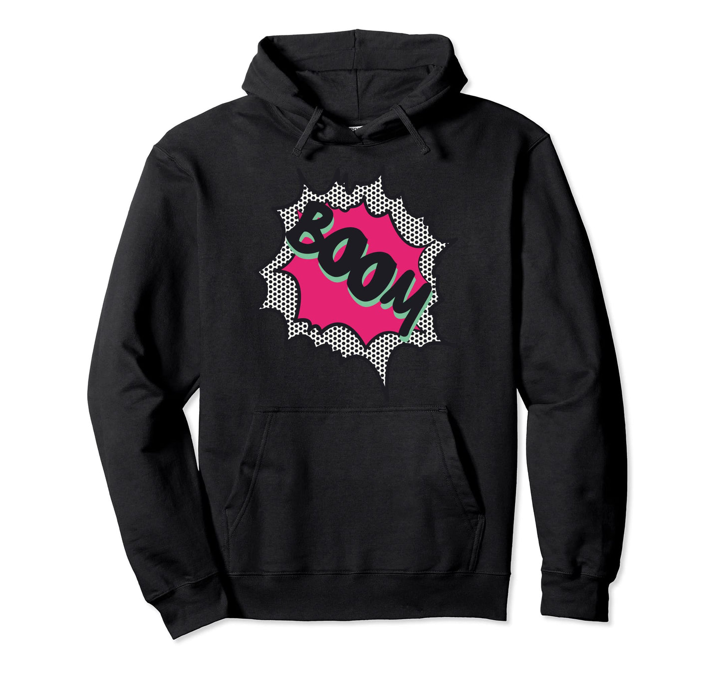Pop Art 60S Comic Speech Bubble Boom Hoodie - Custom Art Print Men Women - T-Shirt, Sweatshirt, Hoodie