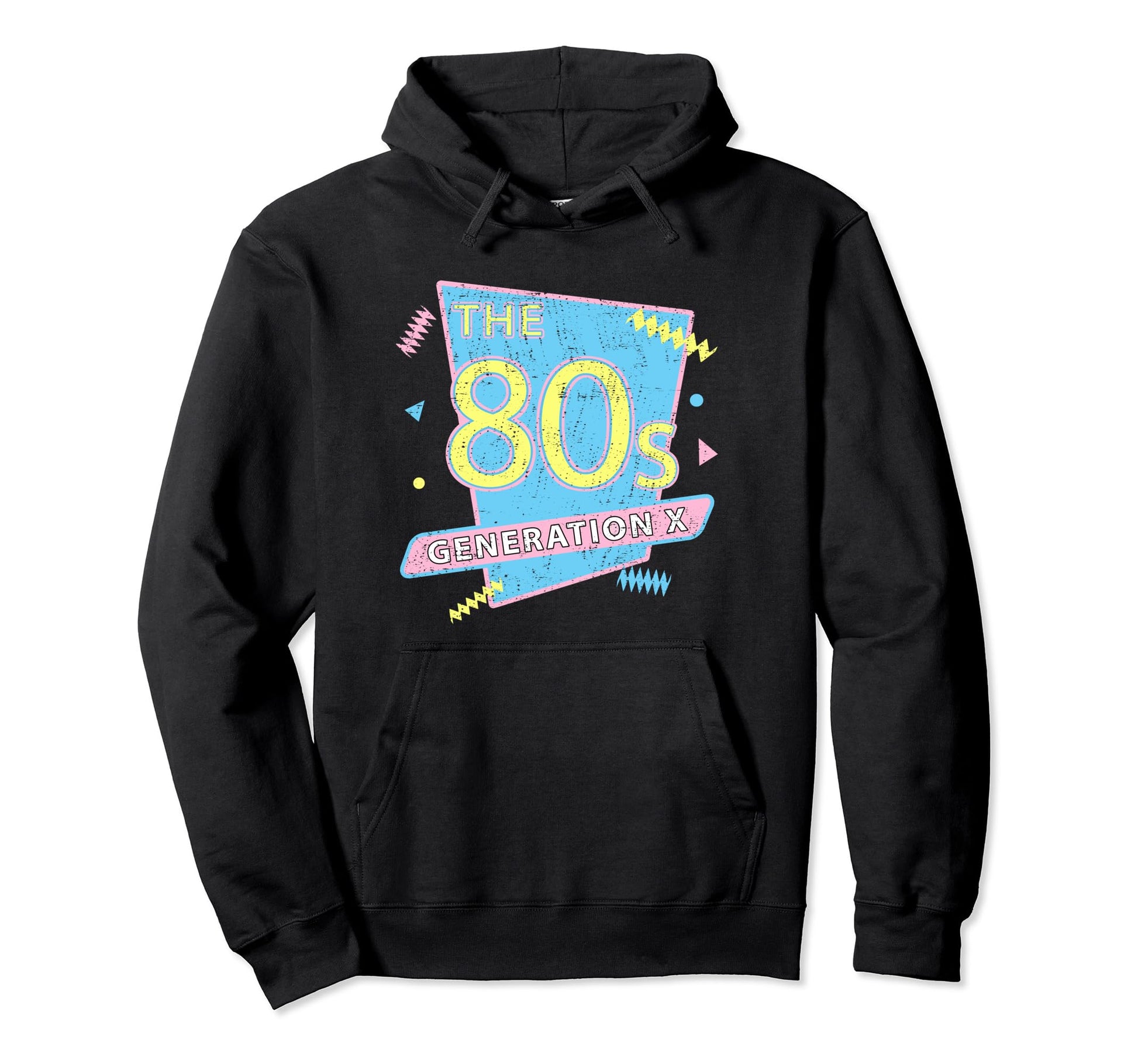 80S Generation X Party Funny Pop Culture Hoodie - Custom Art Print Unisex - T-Shirt, Sweatshirt, Hoodie