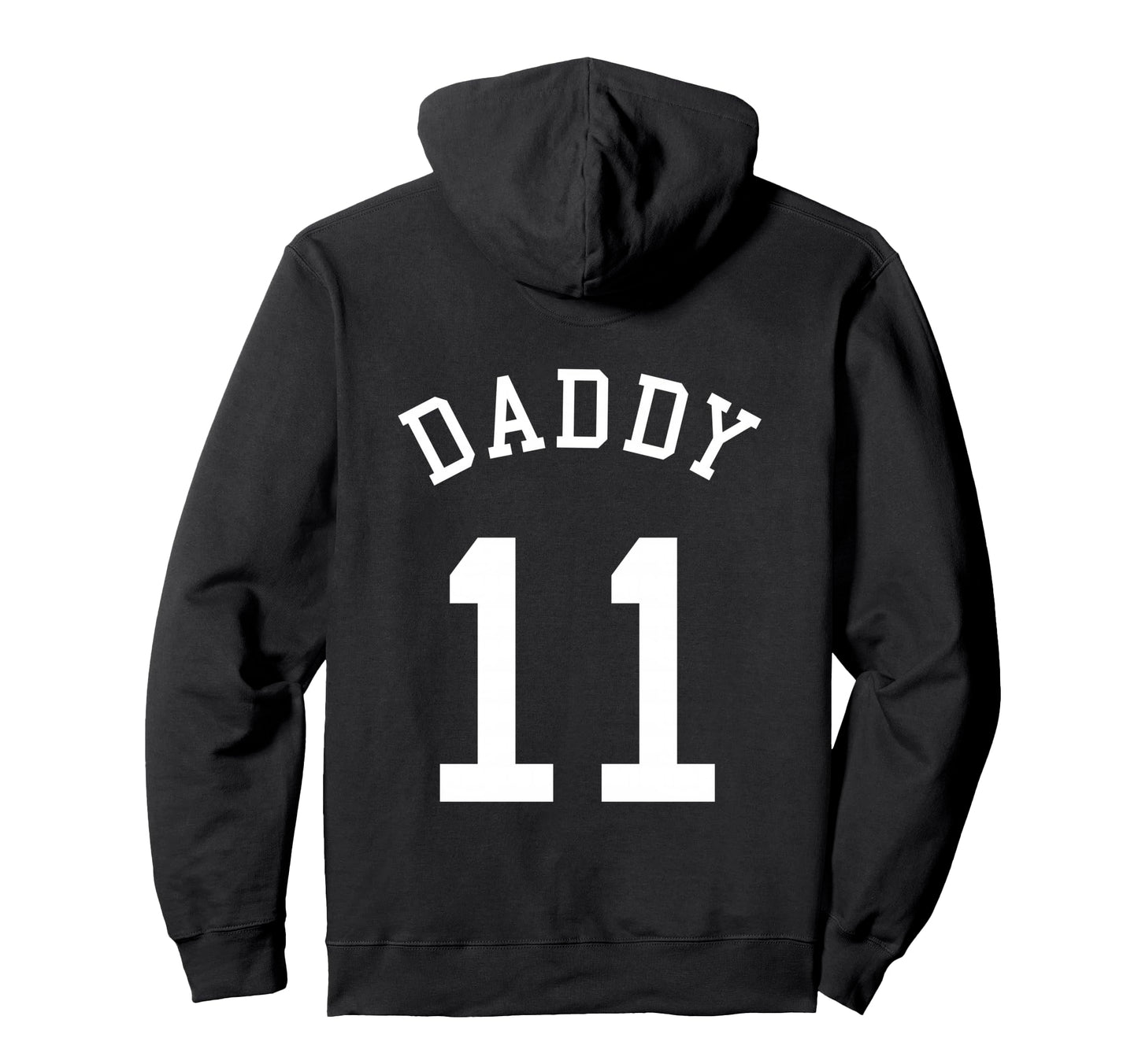 Daddy Team Uniform 11 Handball Dad Hoodie - Minimalist Print Men Women - T-Shirt, Sweatshirt, Hoodie