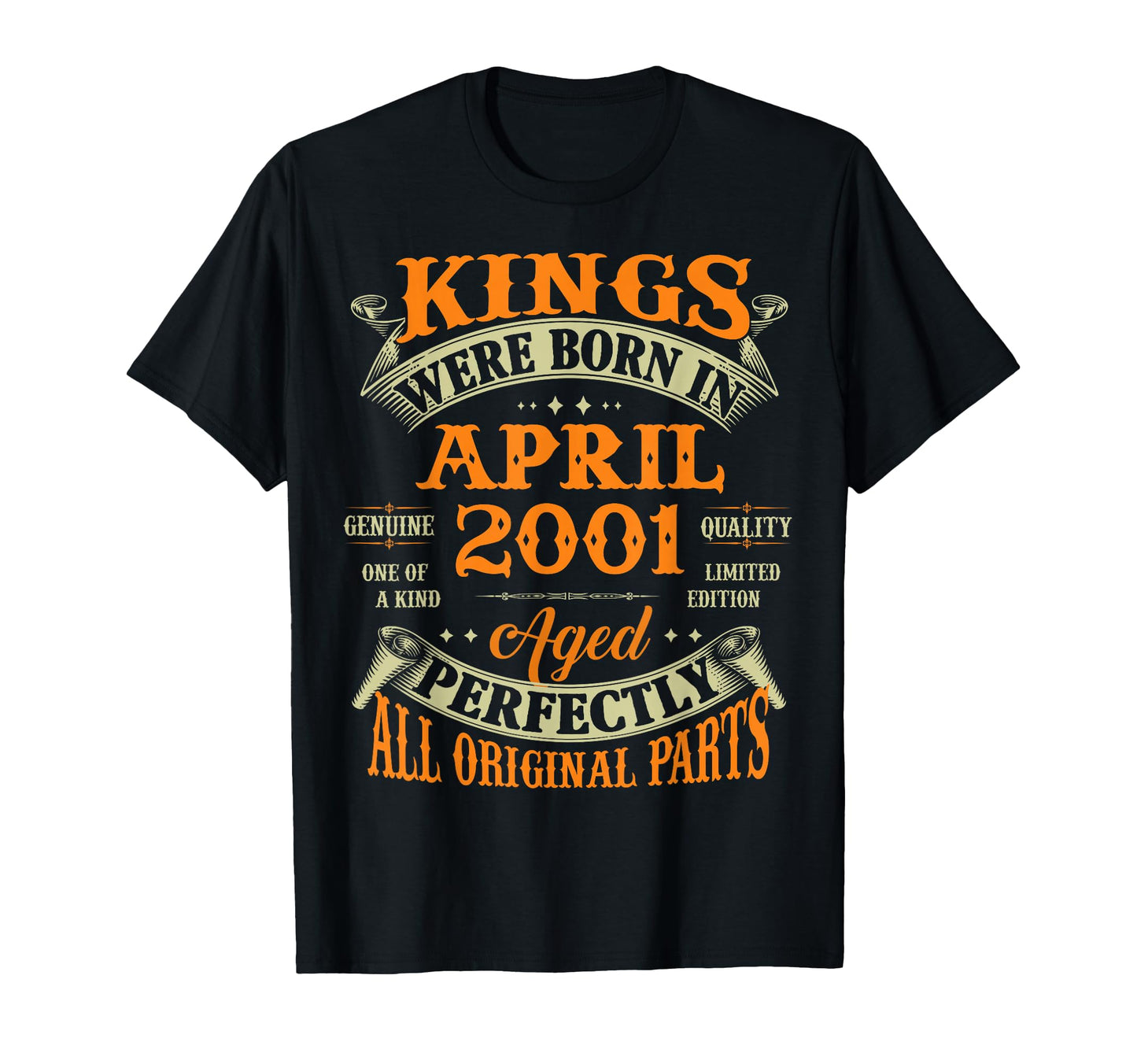 25Th Birthday Gift Kings Born T-Shirt - Fun Novelty Design for Adults - T-Shirt, Sweatshirt, Hoodie