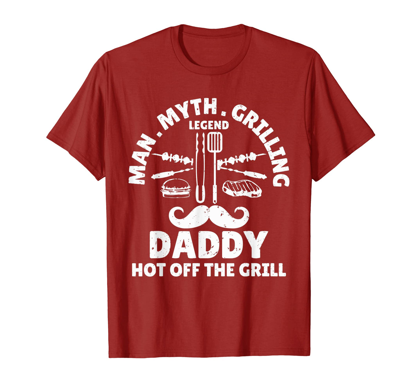 Mens Myth Bbq Legend Barbecue T-Shirt - Novelty Apparel for Adults - T-Shirt, Sweatshirt, Hoodie