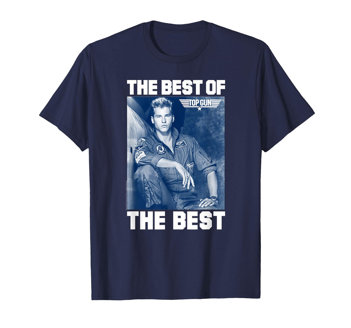 Gun Best Best Iceman Blue Photo T-Shirt - Streetwear Style for Adults - T-Shirt, Sweatshirt, Hoodie