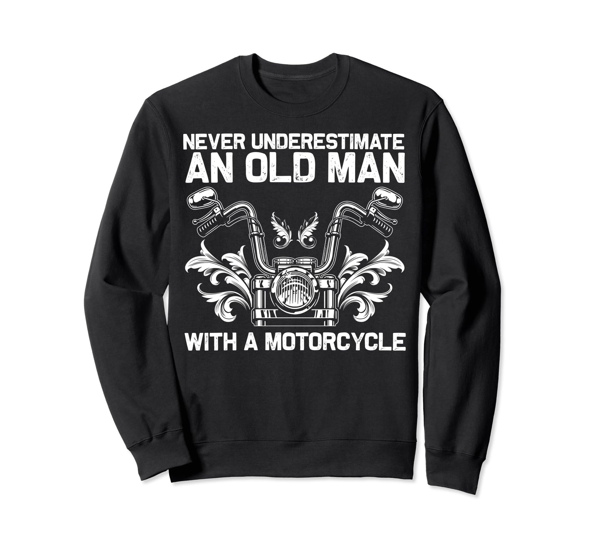 Funny Motorcycle Dad Motorcycle Sweatshirt - Aesthetic Graphic for Adults - T-Shirt, Sweatshirt, Hoodie