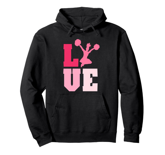 Cheerleader Cheerleading Cheer Teen Hoodie - Streetwear Style for Adults - T-Shirt, Sweatshirt, Hoodie