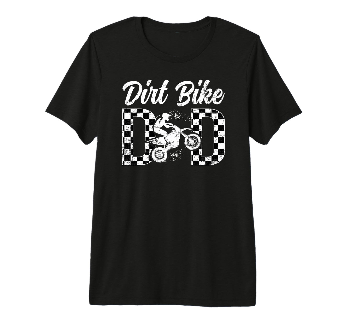 Mens Dirt Bike Dad Dirt Biker Dad Dirt T-Shirt - Aesthetic Graphic Unisex - T-Shirt, Sweatshirt, Hoodie