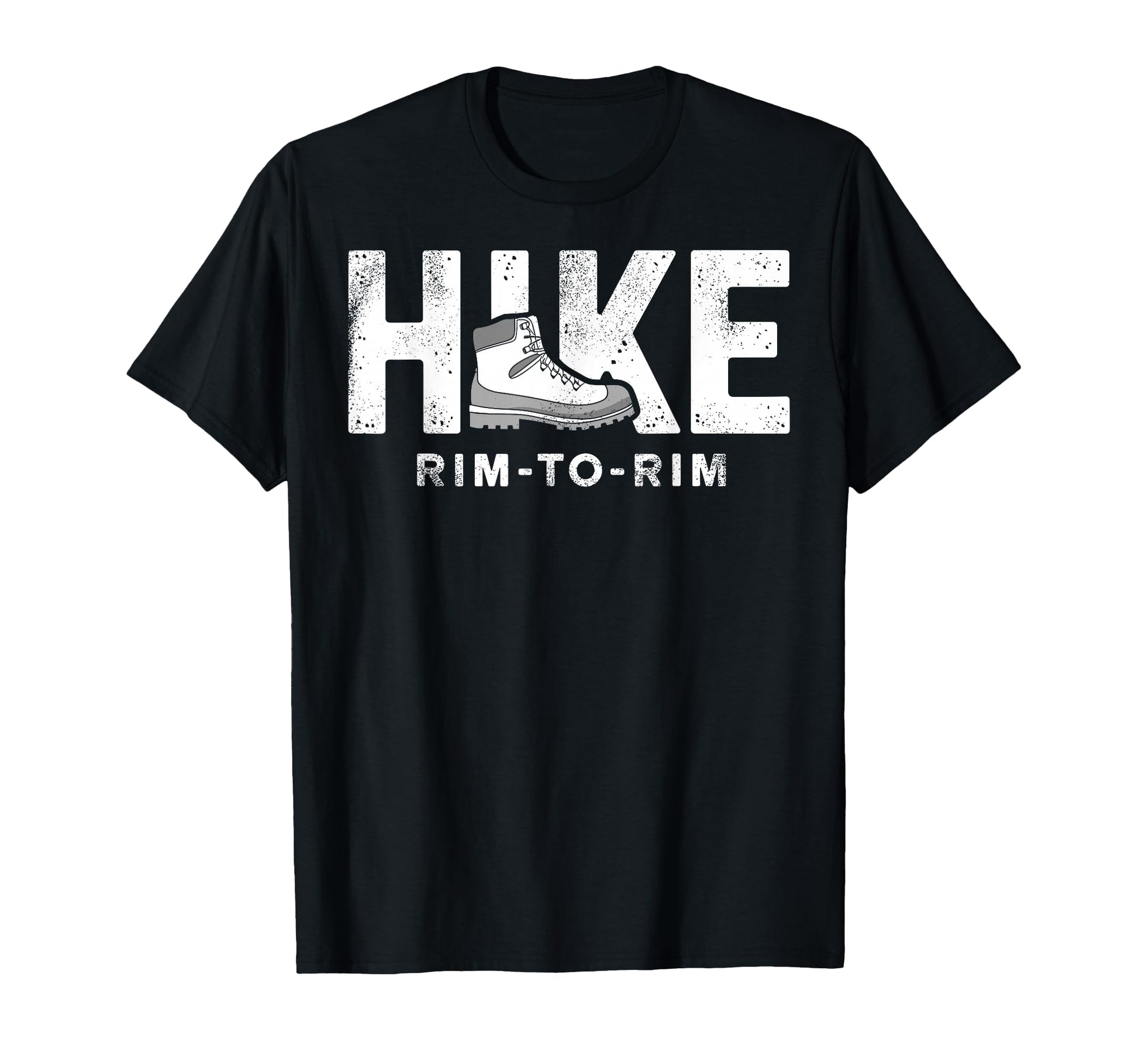 Hike South Rim To North Rim Trekking T-Shirt - Novelty Apparel for Adults - T-Shirt, Sweatshirt, Hoodie