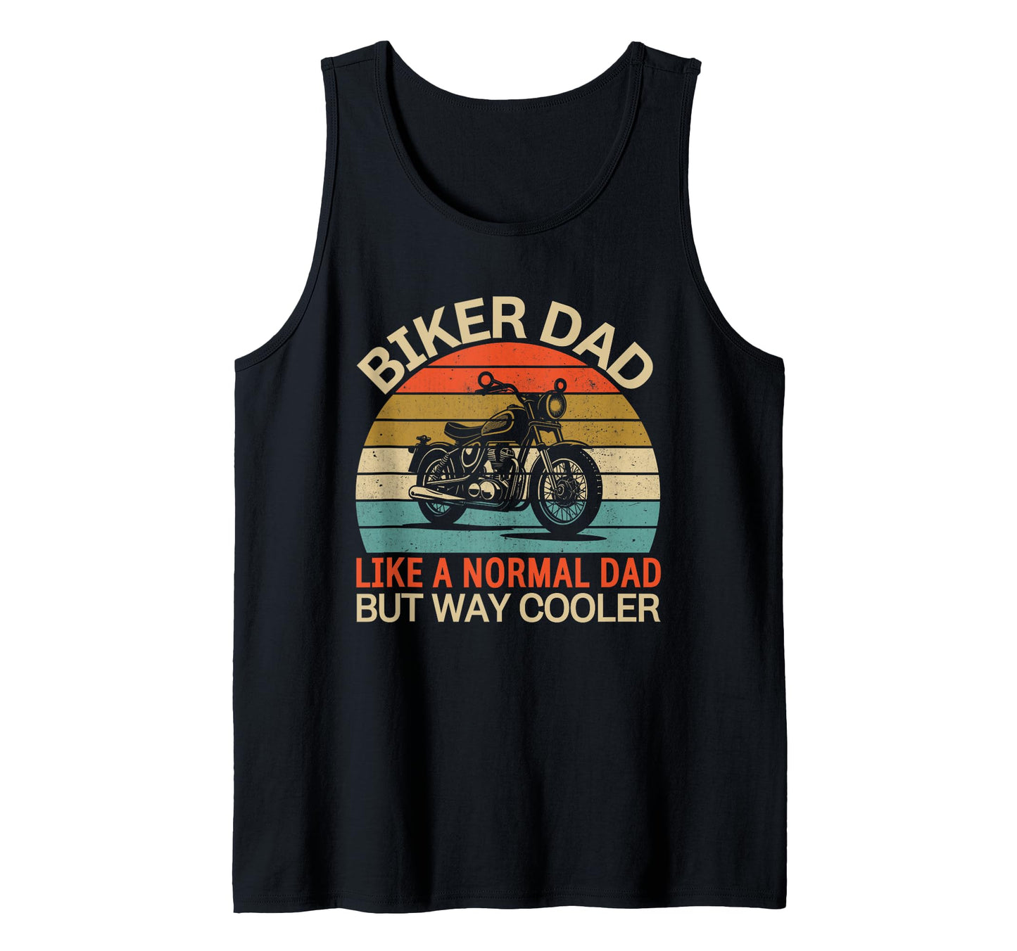 Biker Dad Motorcycle Fathers Day T T-Shirt - Trendy Graphic Men Women - T-Shirt, Sweatshirt, Hoodie
