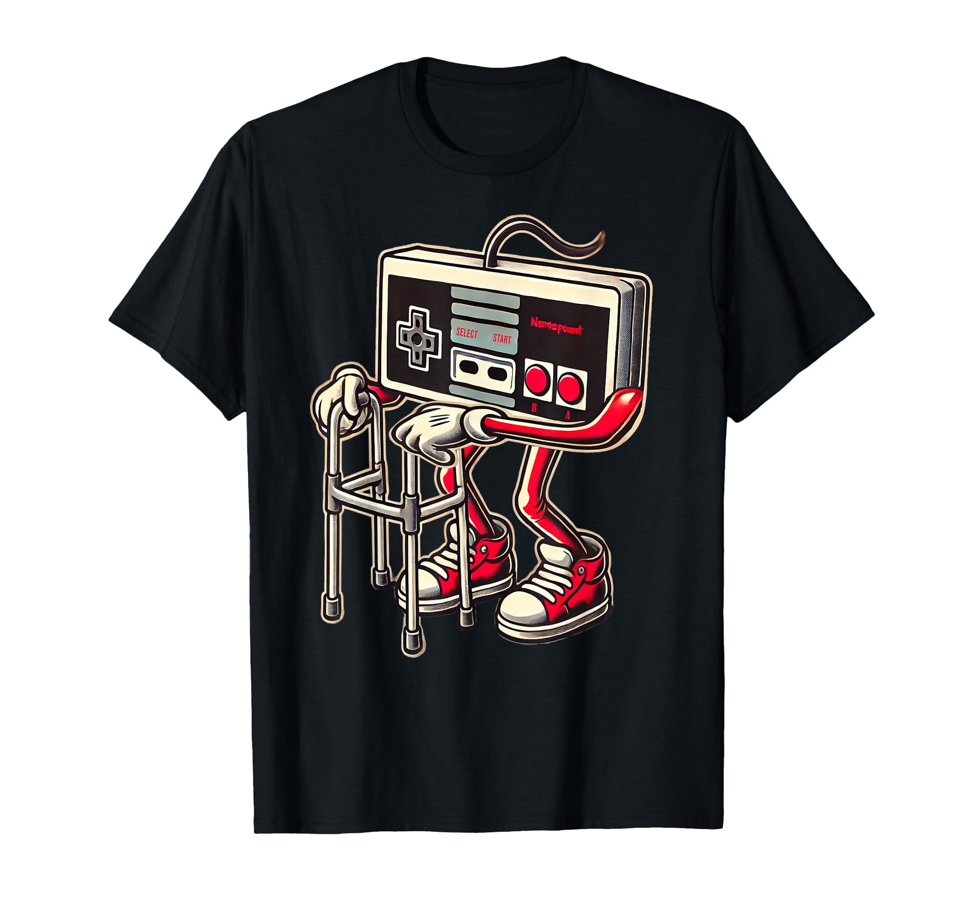 Funny Old Video Game Art Gaming T-Shirt - Minimalist Print for Adults - T-Shirt, Sweatshirt, Hoodie