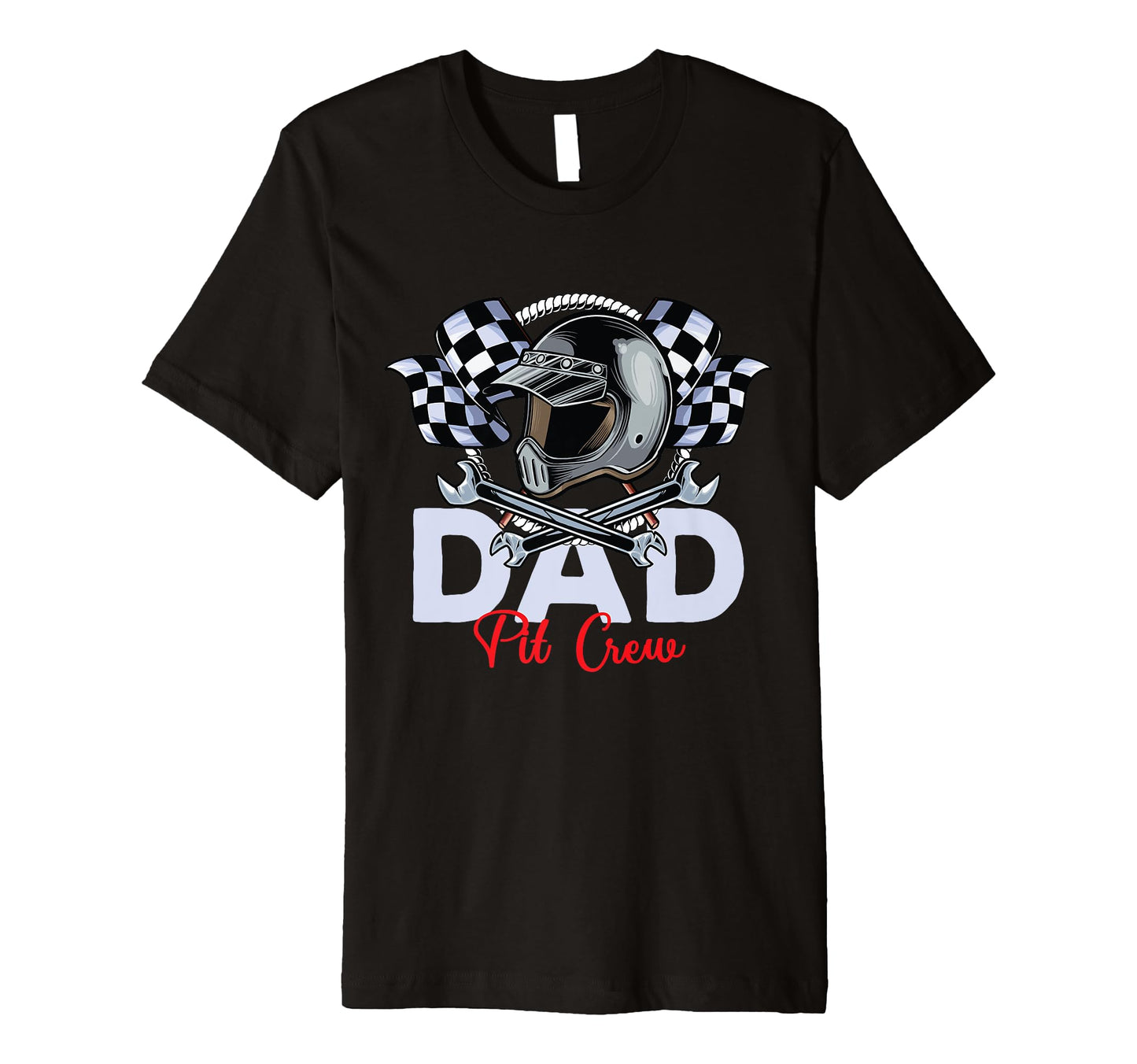Dad Pit Crew Racing Costume Race T-Shirt - Aesthetic Graphic Men Women - T-Shirt, Sweatshirt, Hoodie