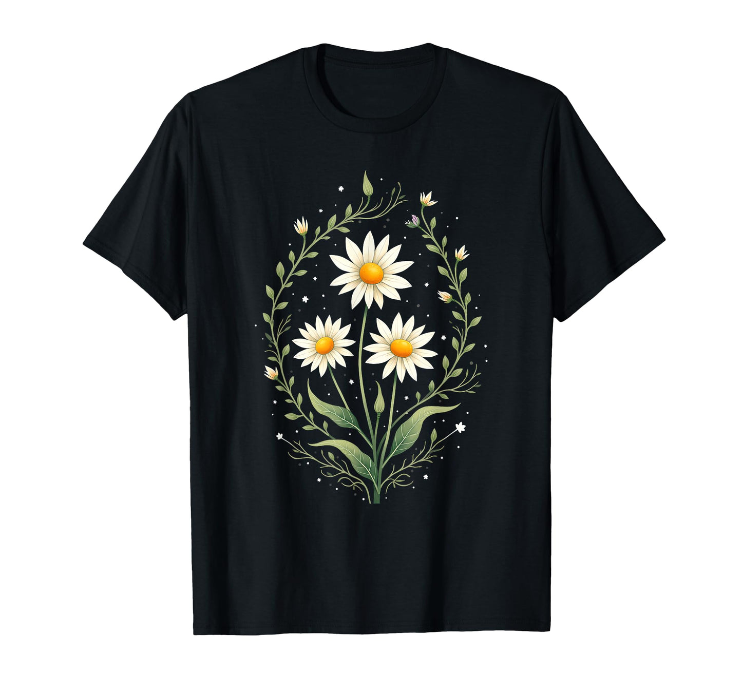 Hiking Dad Foliage Daisy T-Shirt - Novelty Apparel Unisex - T-Shirt, Sweatshirt, Hoodie