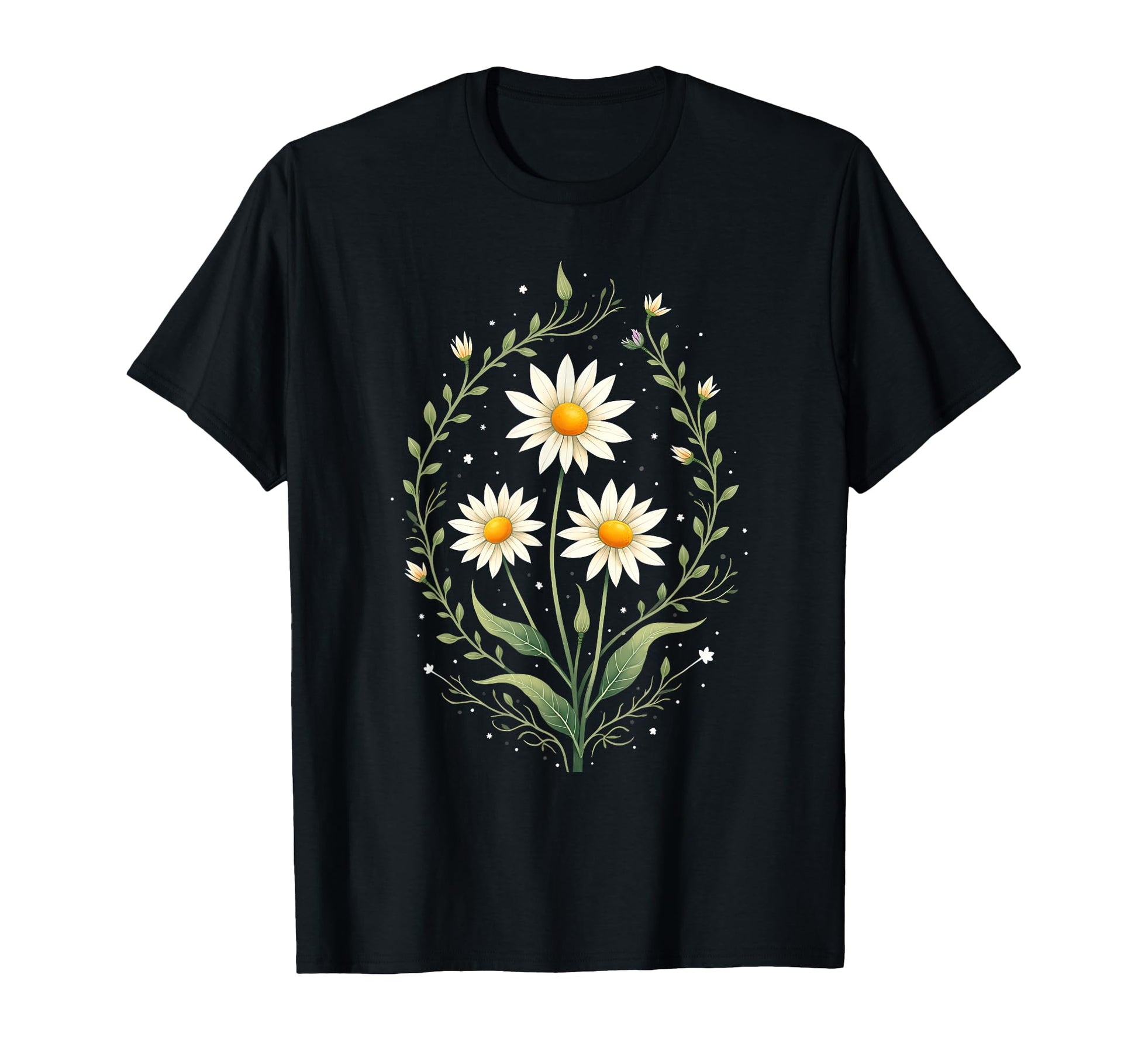 Hiking Dad Foliage Daisy T-Shirt - Novelty Apparel Unisex - T-Shirt, Sweatshirt, Hoodie