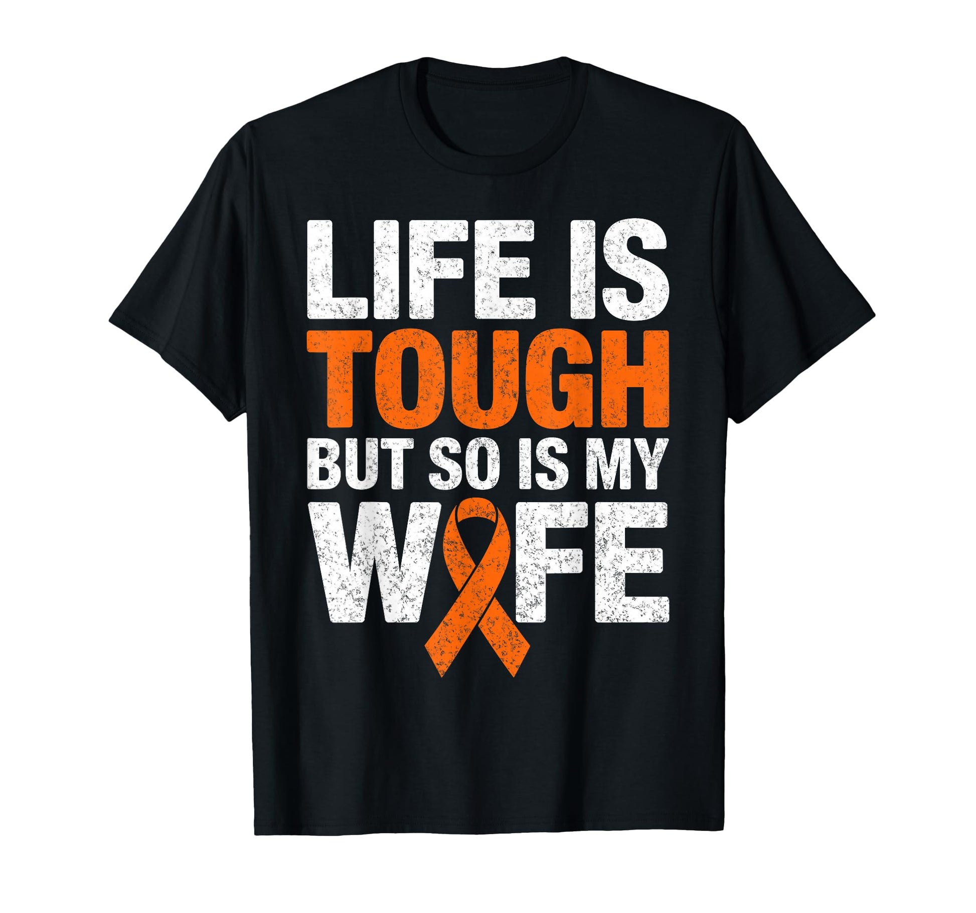 Life Is Tough But So Is My Wife T-Shirt - Minimalist Print Men Women - T-Shirt, Sweatshirt, Hoodie