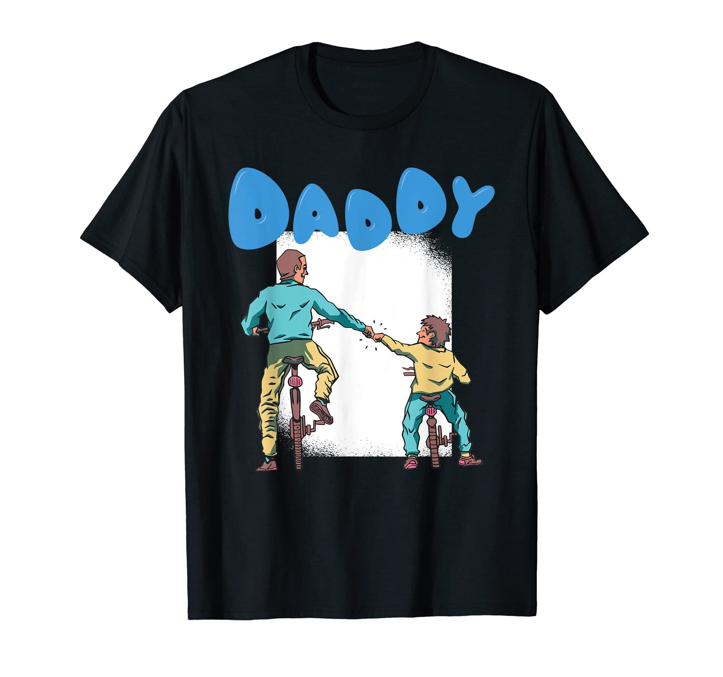 Biker Fathers Day Father Daddy T-Shirt - Aesthetic Graphic for Adults - T-Shirt, Sweatshirt, Hoodie