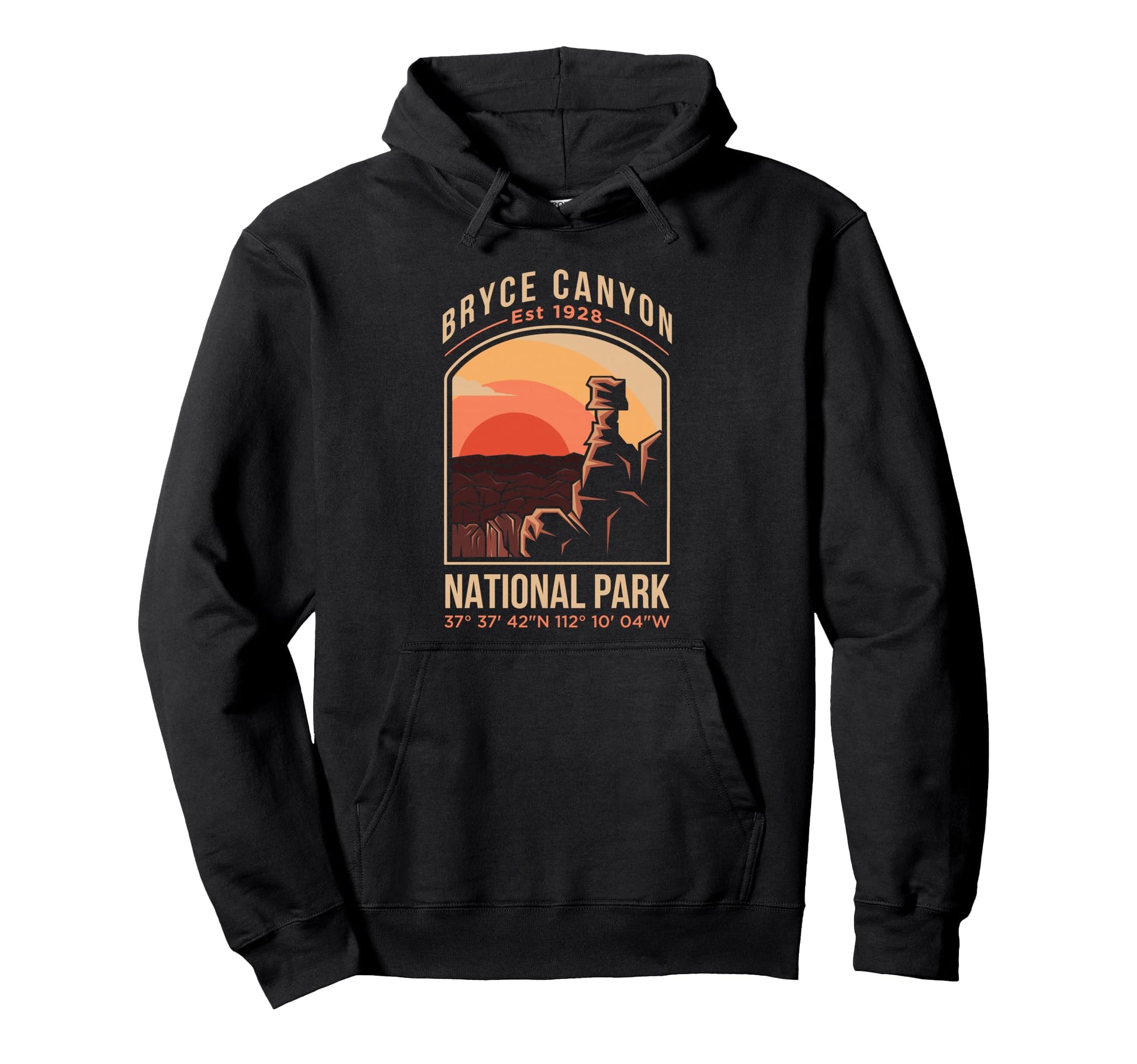 Bryce Canyon National Park Us Utah Hoodie - Fun Novelty Design for Adults - T-Shirt, Sweatshirt, Hoodie