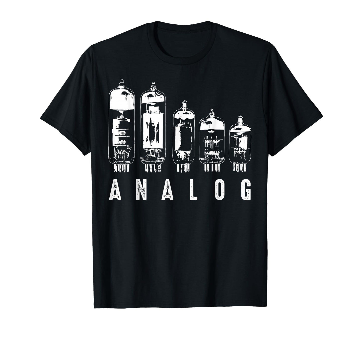 Analogue Vacuum Tubes Gift Funny Electron T-Shirt - Trendy Graphic Unisex - T-Shirt, Sweatshirt, Hoodie
