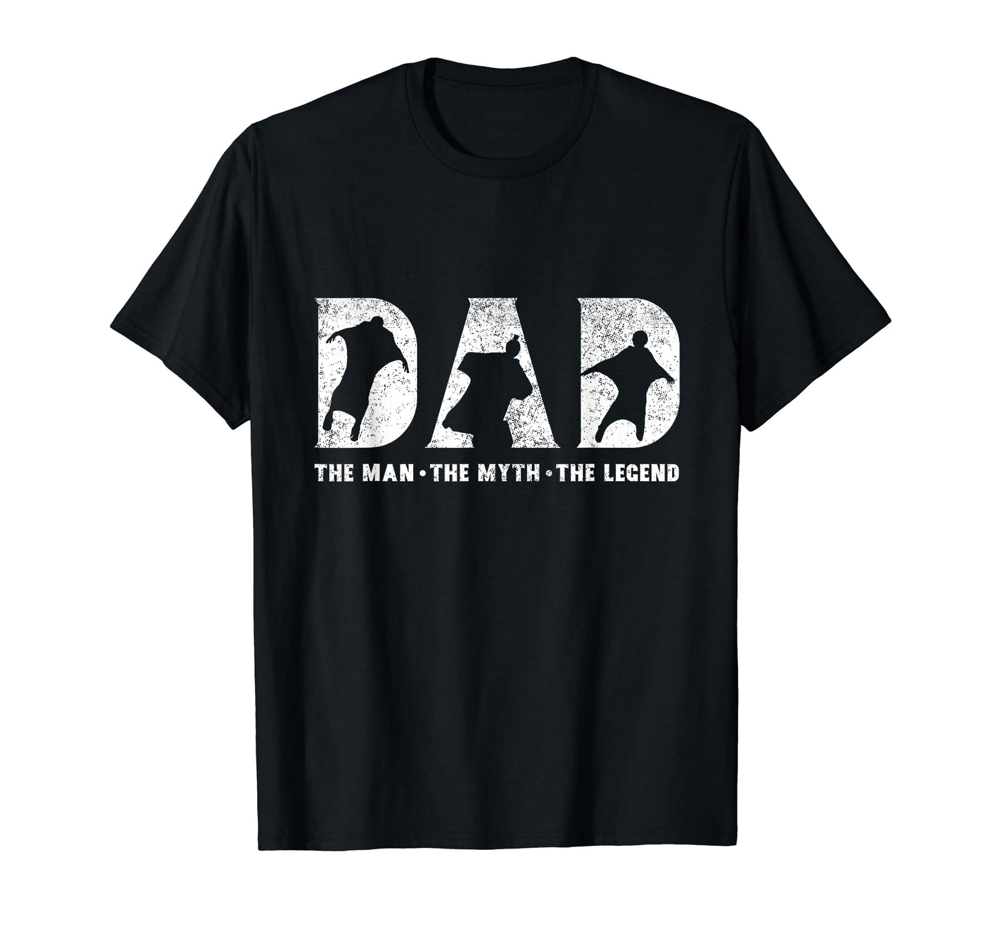 Wingsuit Flying Dad Myth Legend T-Shirt - Minimalist Print for Adults - T-Shirt, Sweatshirt, Hoodie
