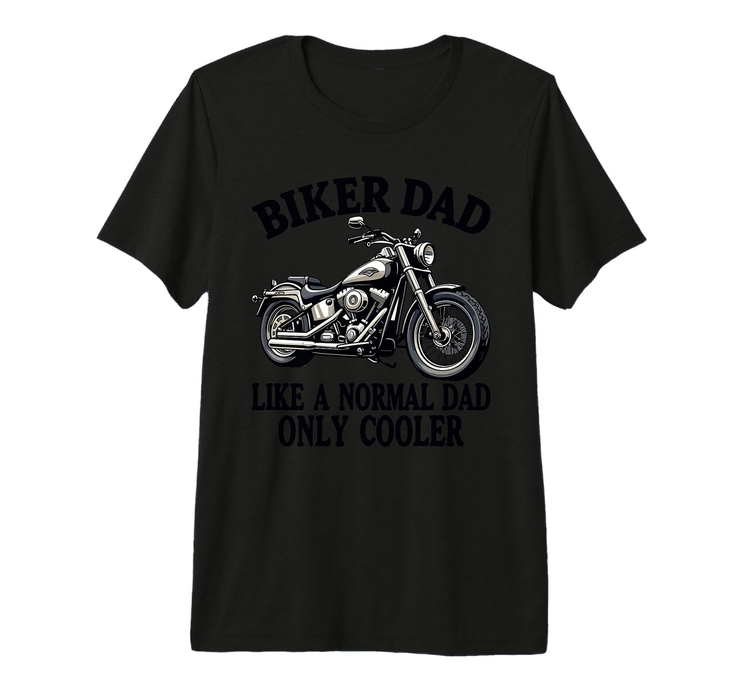 Father Rider Biker Dad Fathers Day Biker T-Shirt - Trendy Graphic Unisex - T-Shirt, Sweatshirt, Hoodie