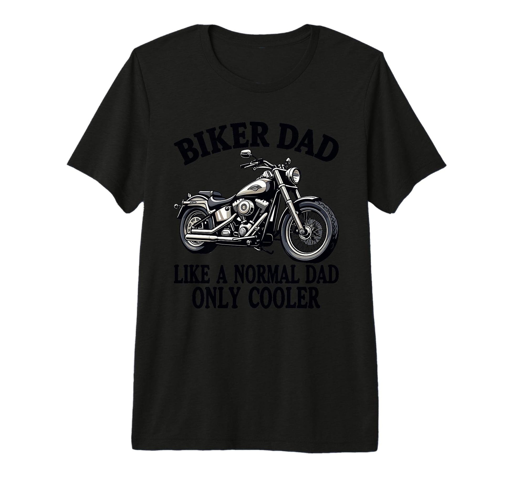 Father Rider Biker Dad Fathers Day Biker T-Shirt - Trendy Graphic Unisex - T-Shirt, Sweatshirt, Hoodie