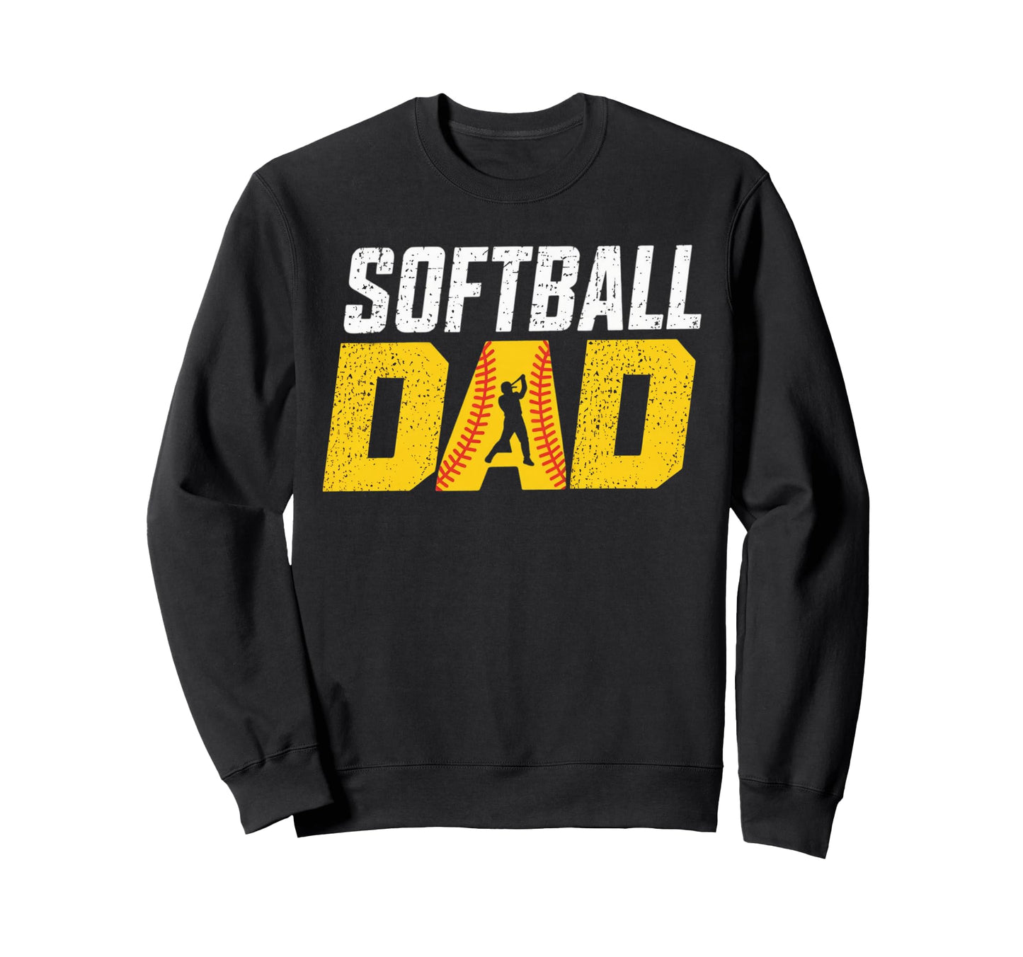 Dad Life Softball Baseball Grandpa Sweatshirt - Trendy Graphic Unisex - T-Shirt, Sweatshirt, Hoodie