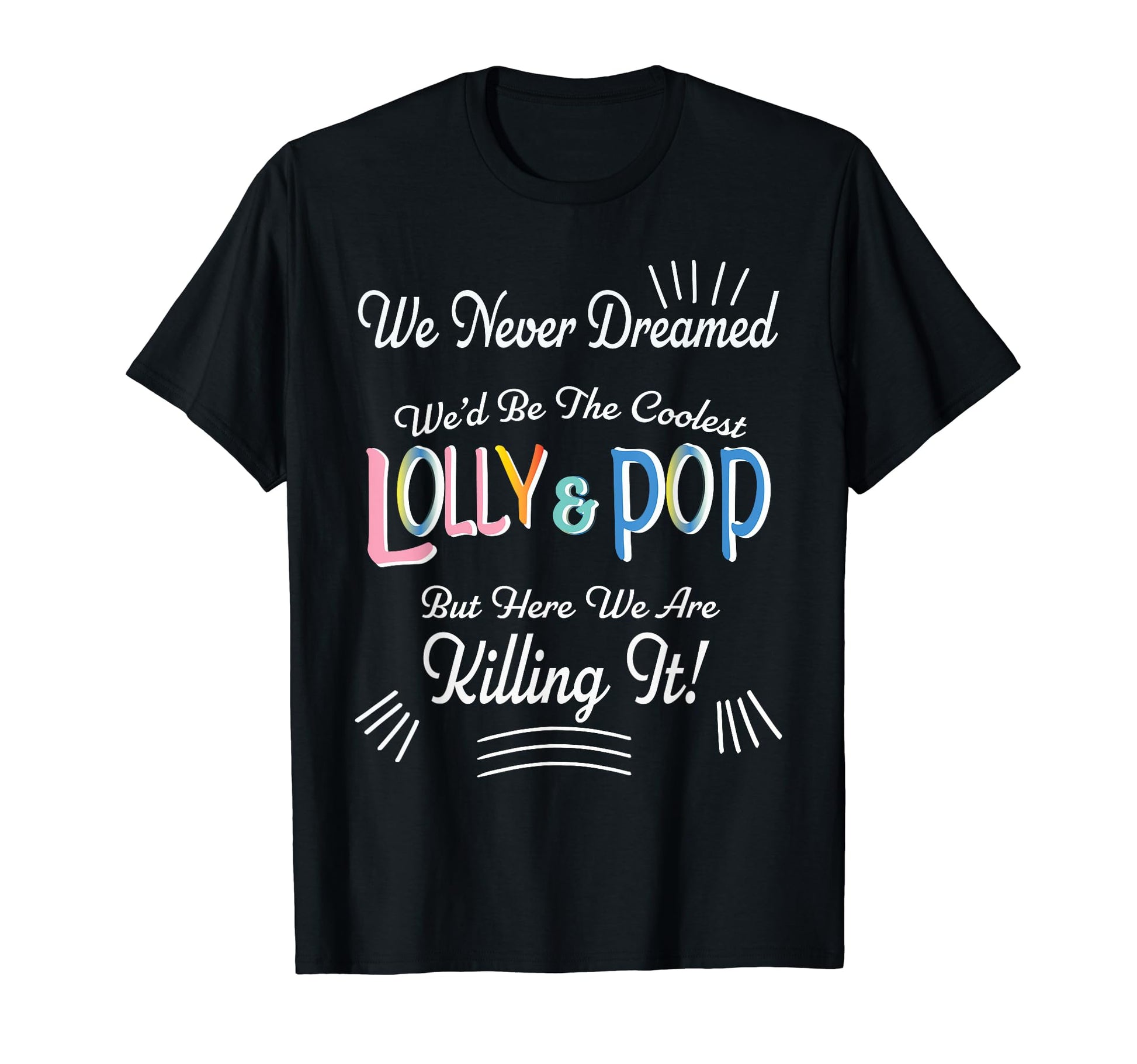 Lolly Pop Grandparents Couples T-Shirt - Novelty Apparel Men Women - T-Shirt, Sweatshirt, Hoodie