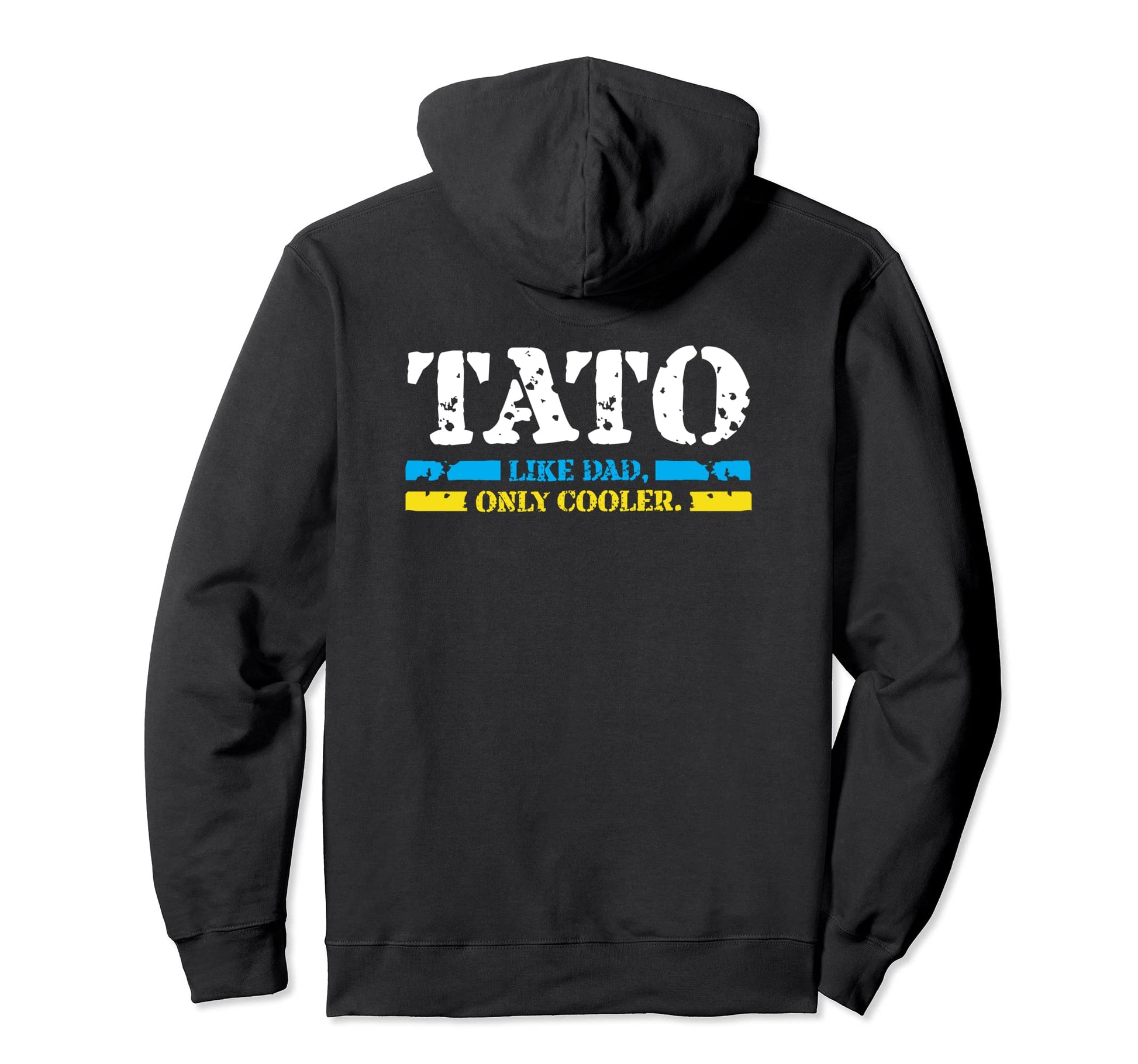 Ukrainian Tato Like Dad Only Cooler Hoodie - Minimalist Print Unisex - T-Shirt, Sweatshirt, Hoodie
