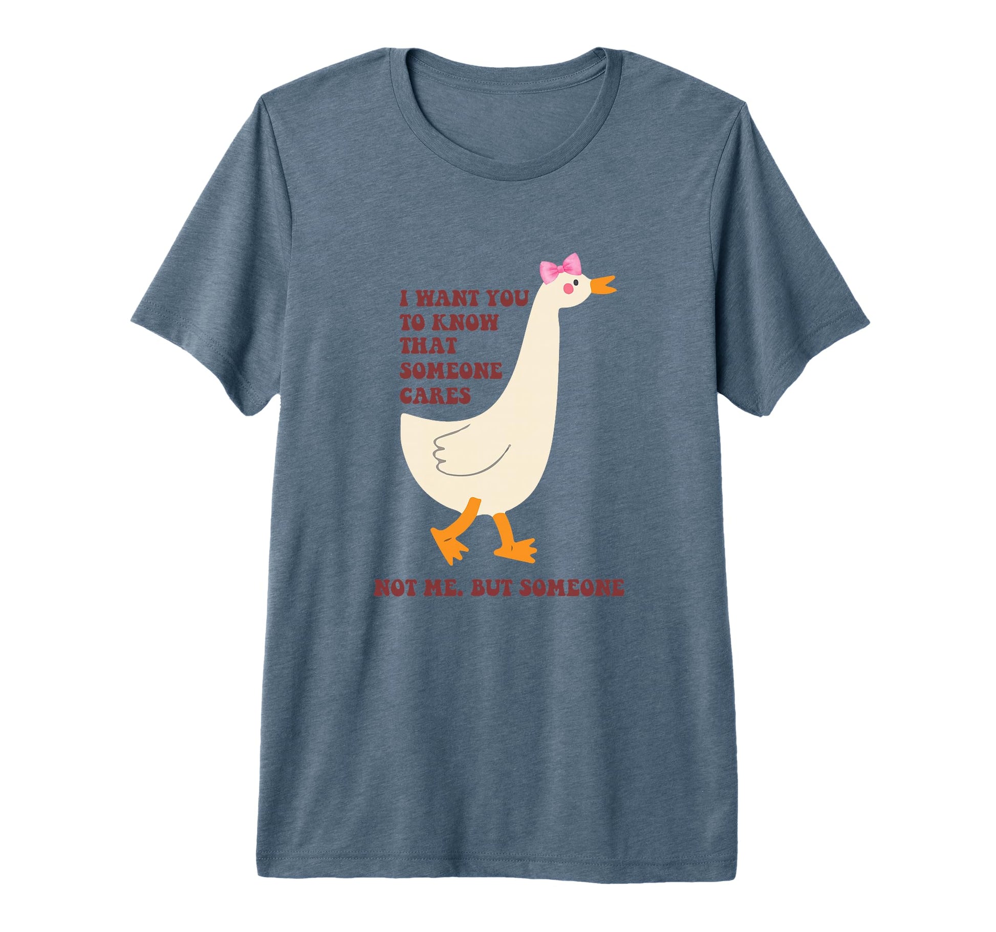I Want To Know That Someone Cares Not Me T-Shirt - Minimalist Print Unisex - T-Shirt, Sweatshirt, Hoodie