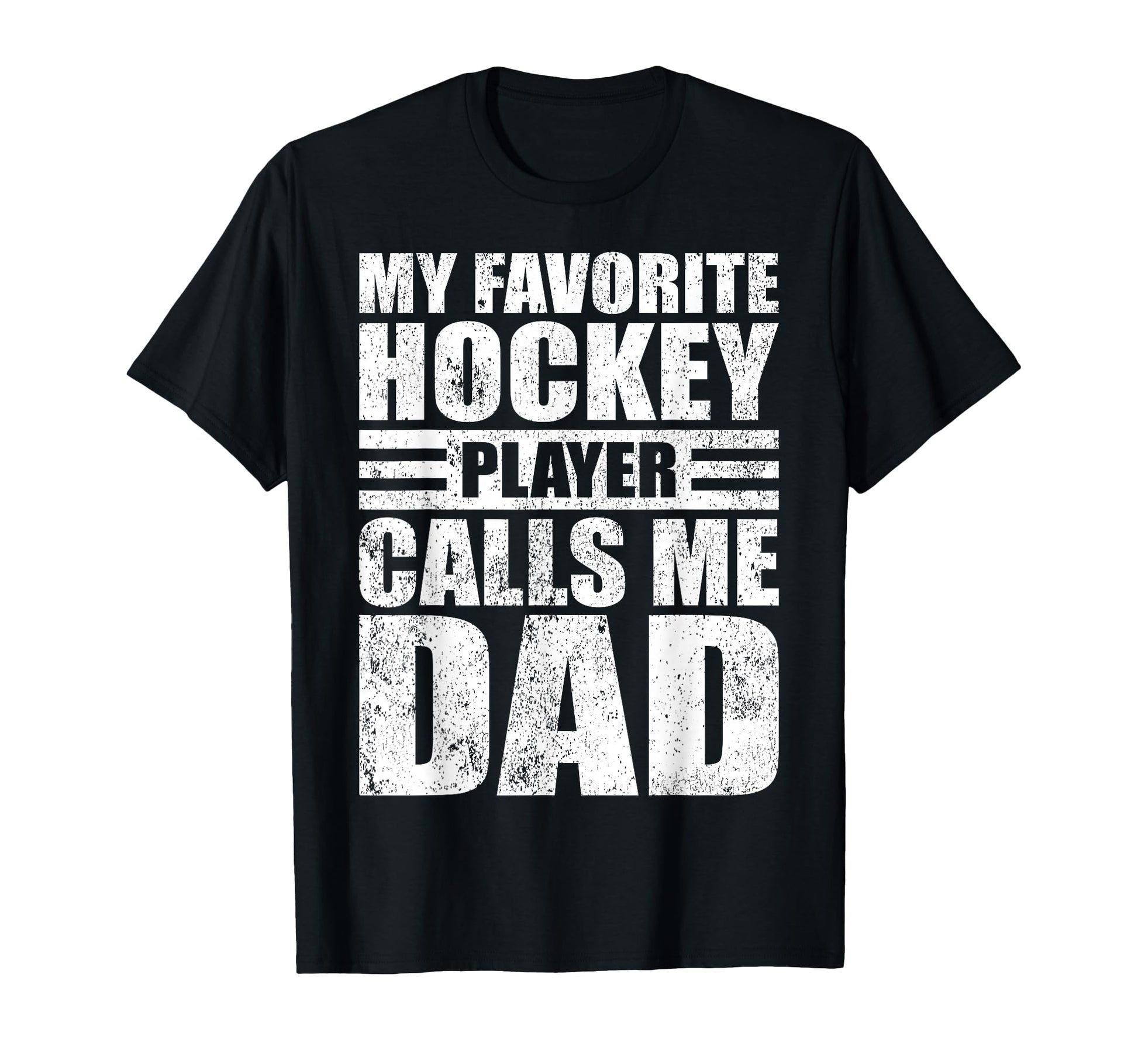 My Favorite Hockey Player Calls Me T-Shirt - Fun Novelty Design for Adults - T-Shirt, Sweatshirt, Hoodie
