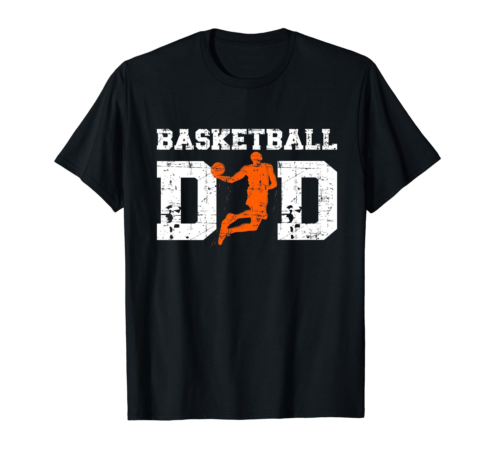 Basketball Dad Fathers Day Daddy Grandpa T-Shirt - Minimalist Print Unisex - T-Shirt, Sweatshirt, Hoodie