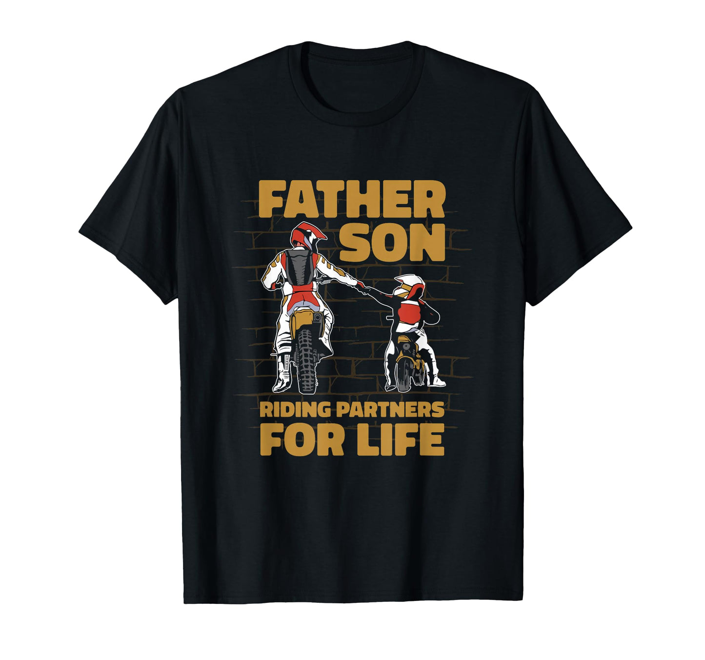 Supermoto Father Mx Motocross Bike T-Shirt - Trendy Graphic Men Women - T-Shirt, Sweatshirt, Hoodie