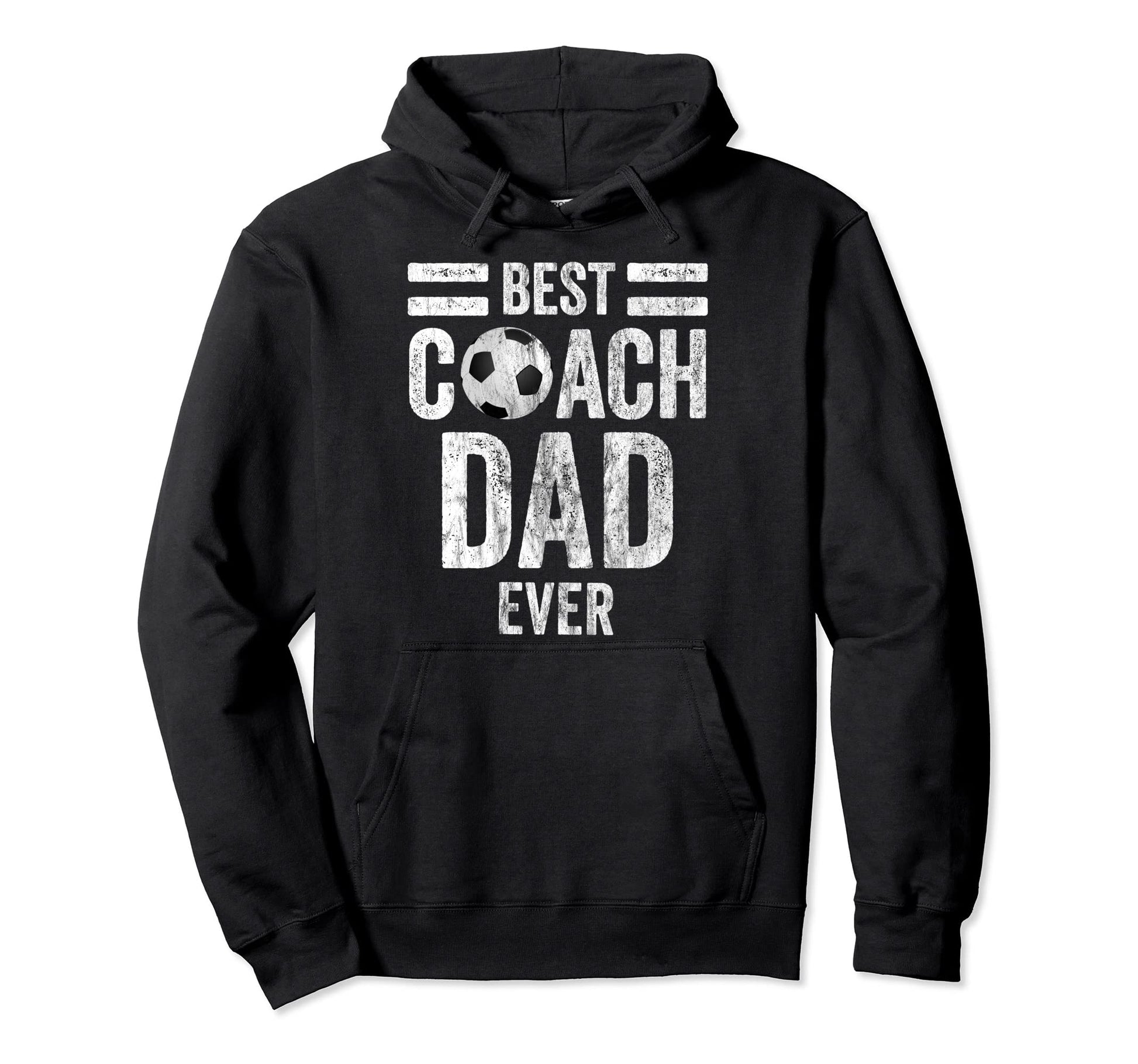 Dad Soccer Coach Best Coach Dad Ever Hoodie - Graphic Print Men Women - T-Shirt, Sweatshirt, Hoodie
