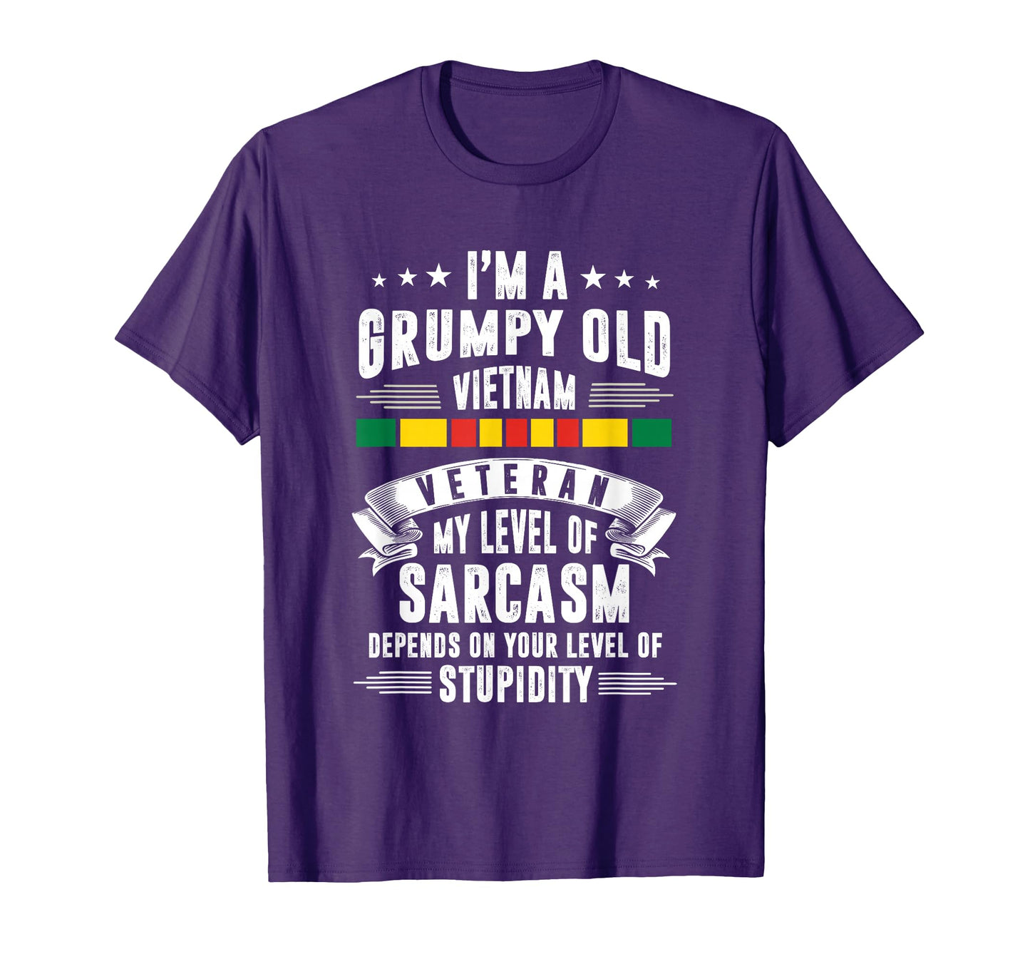 Grumpy Old Vietnam Veteran T-Shirt - Casual Everyday Wear Men Women - T-Shirt, Sweatshirt, Hoodie