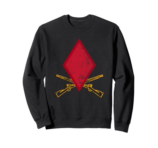 5Th Infantry Division Veteran Sweatshirt - Custom Art Print Men Women - T-Shirt, Sweatshirt, Hoodie