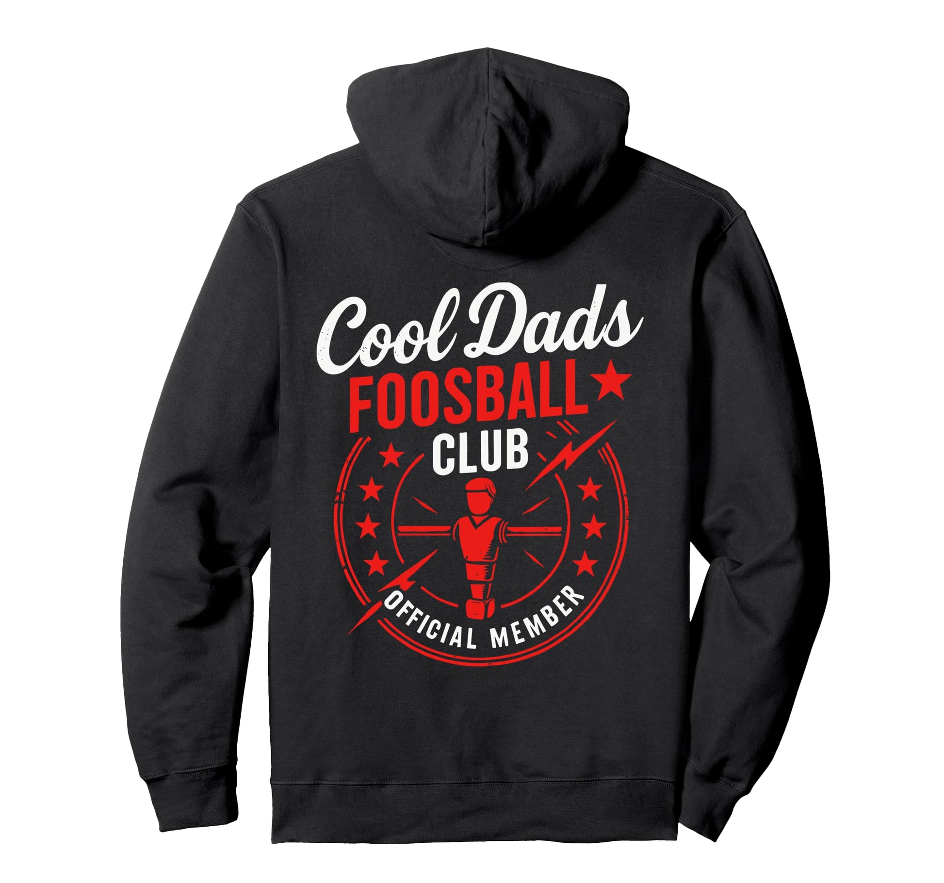 Funny Table Soccer Foosball Dad Hoodie - Fun Novelty Design for Adults - T-Shirt, Sweatshirt, Hoodie