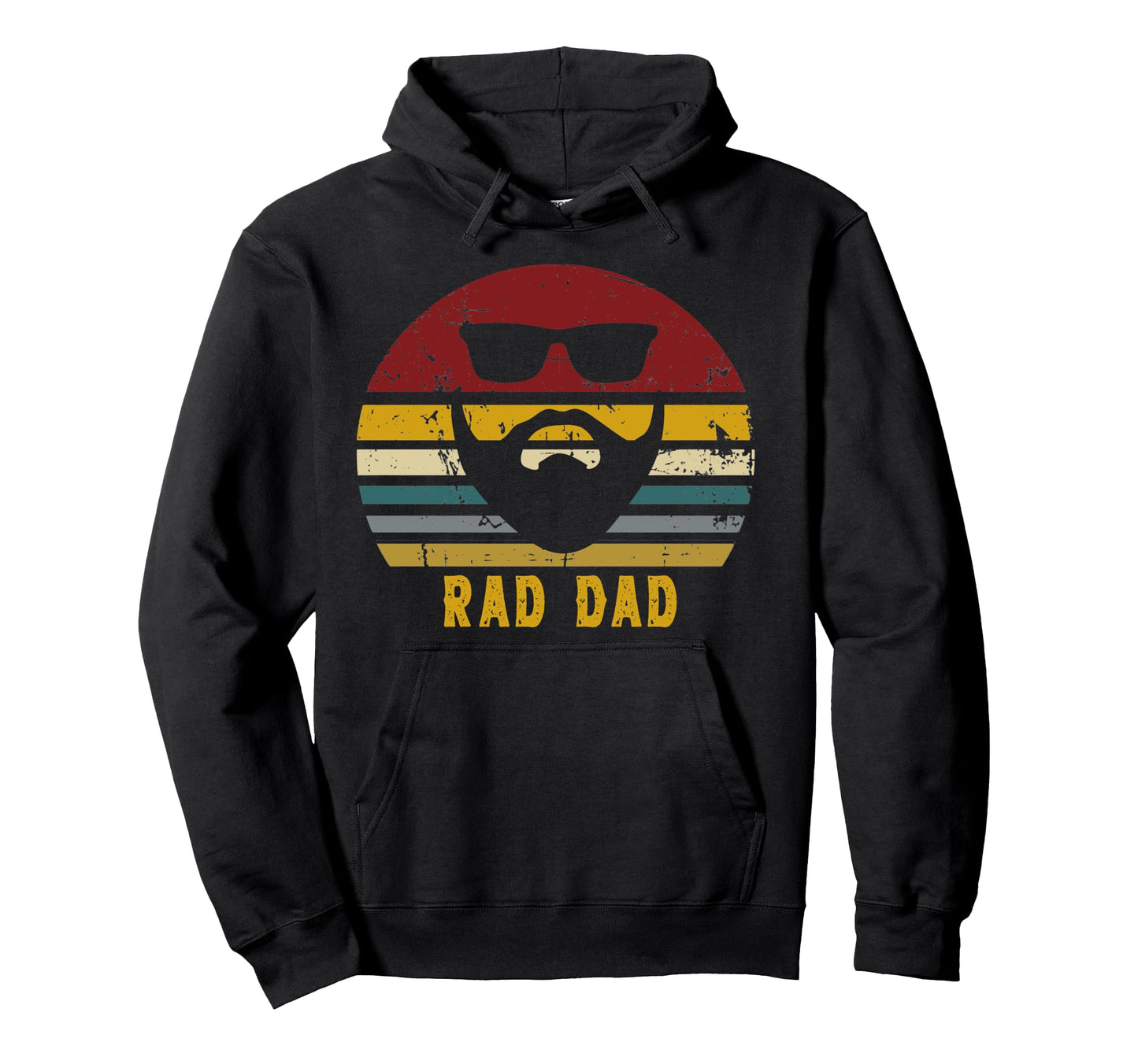 Rad Dad Hoodie - Novelty Apparel Men Women - T-Shirt, Sweatshirt, Hoodie