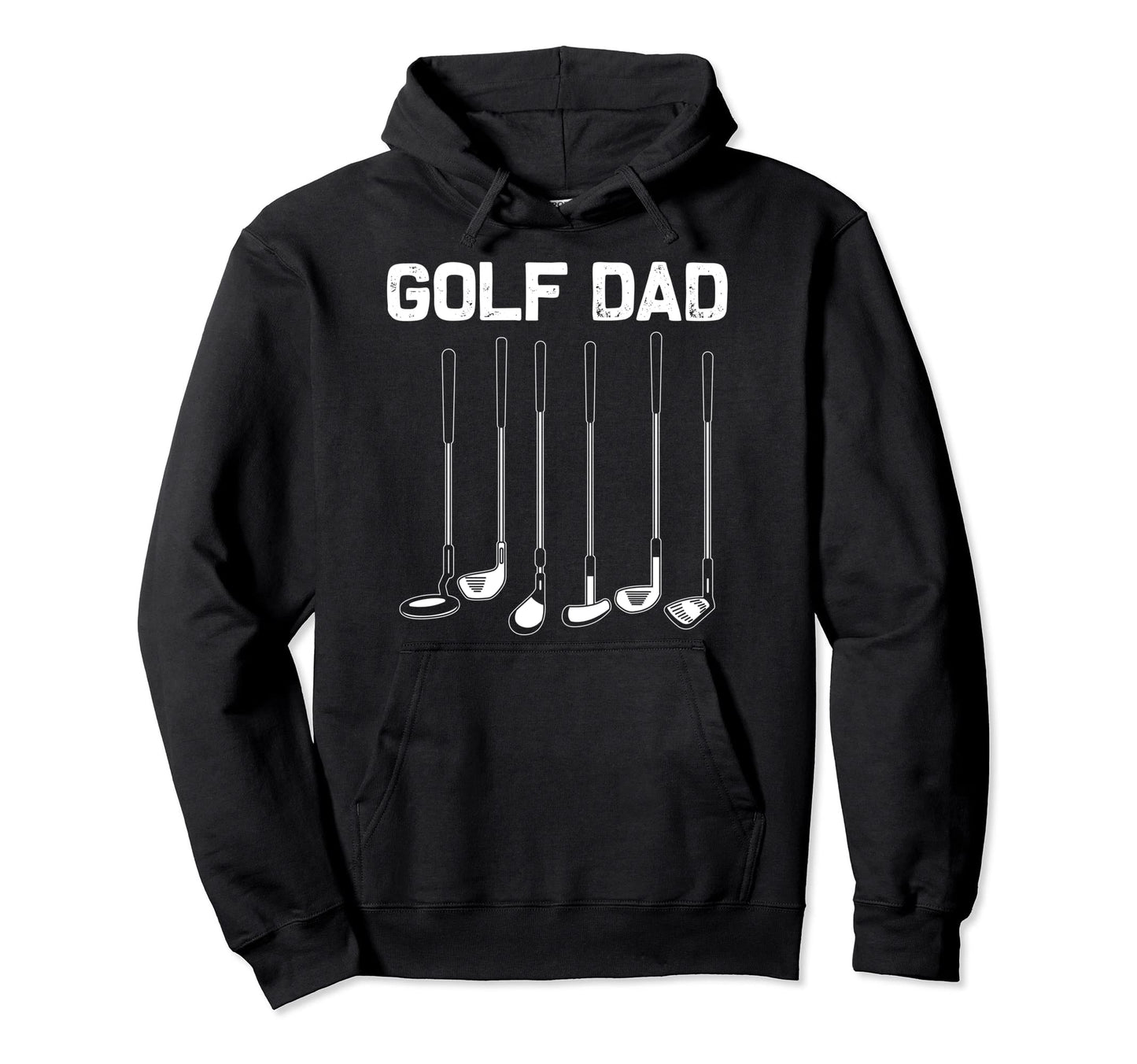 Funny Golf Dad Golfing Sports Lover Hoodie - Fun Novelty Design for Adults - T-Shirt, Sweatshirt, Hoodie
