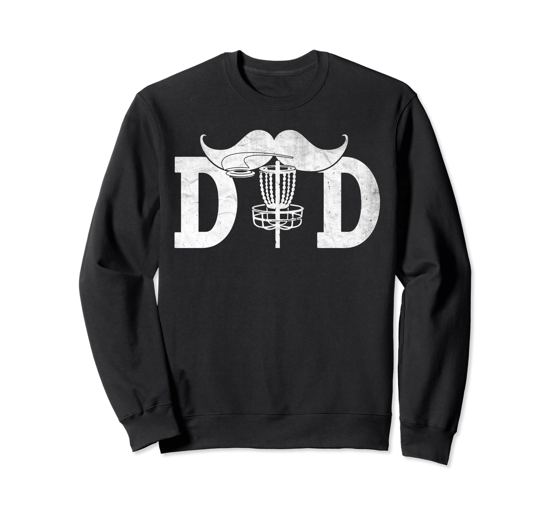 Disc Golf Dad Golfing Golfer Golf Sweatshirt - Minimalist Print for Adults - T-Shirt, Sweatshirt, Hoodie