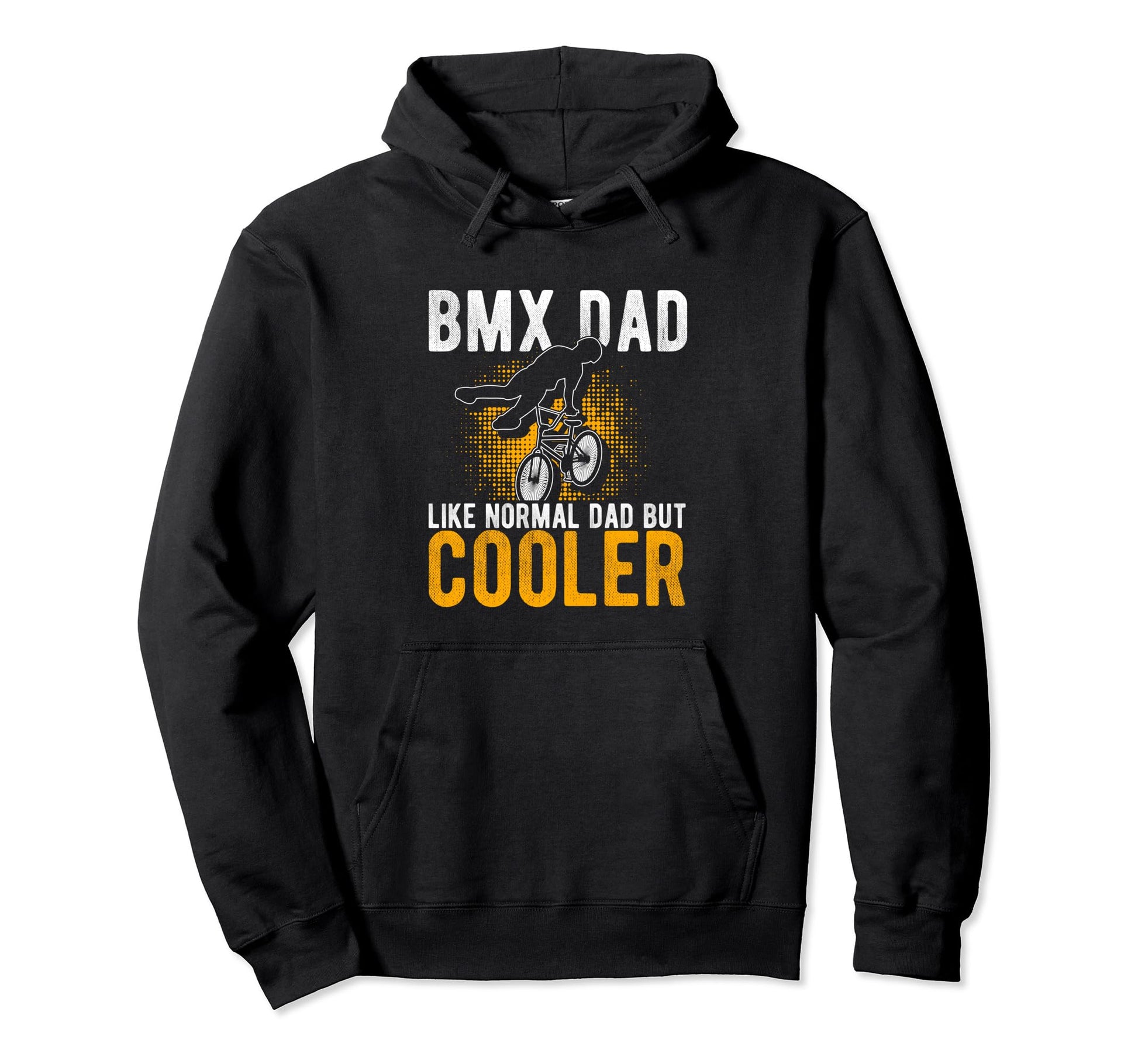 Bmx Dad Like Normal Dad But Cooler Hoodie - Minimalist Print Men Women - T-Shirt, Sweatshirt, Hoodie